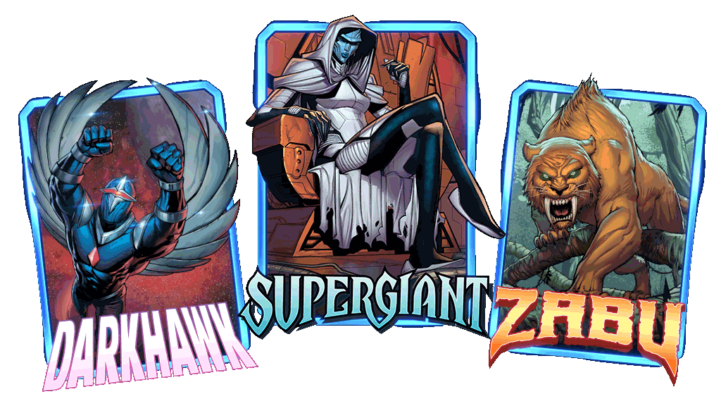 MARVEL SNAP Darkhawk Supergiant Zabu