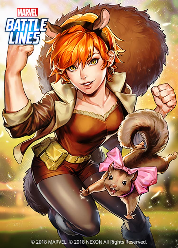 Marvel Battle Lines - Squirrel Girl