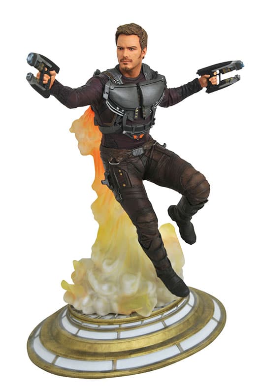 Marvel Movie Gallery GOTG Vol. 2 Star-Lord Unmasked PVC Diorama