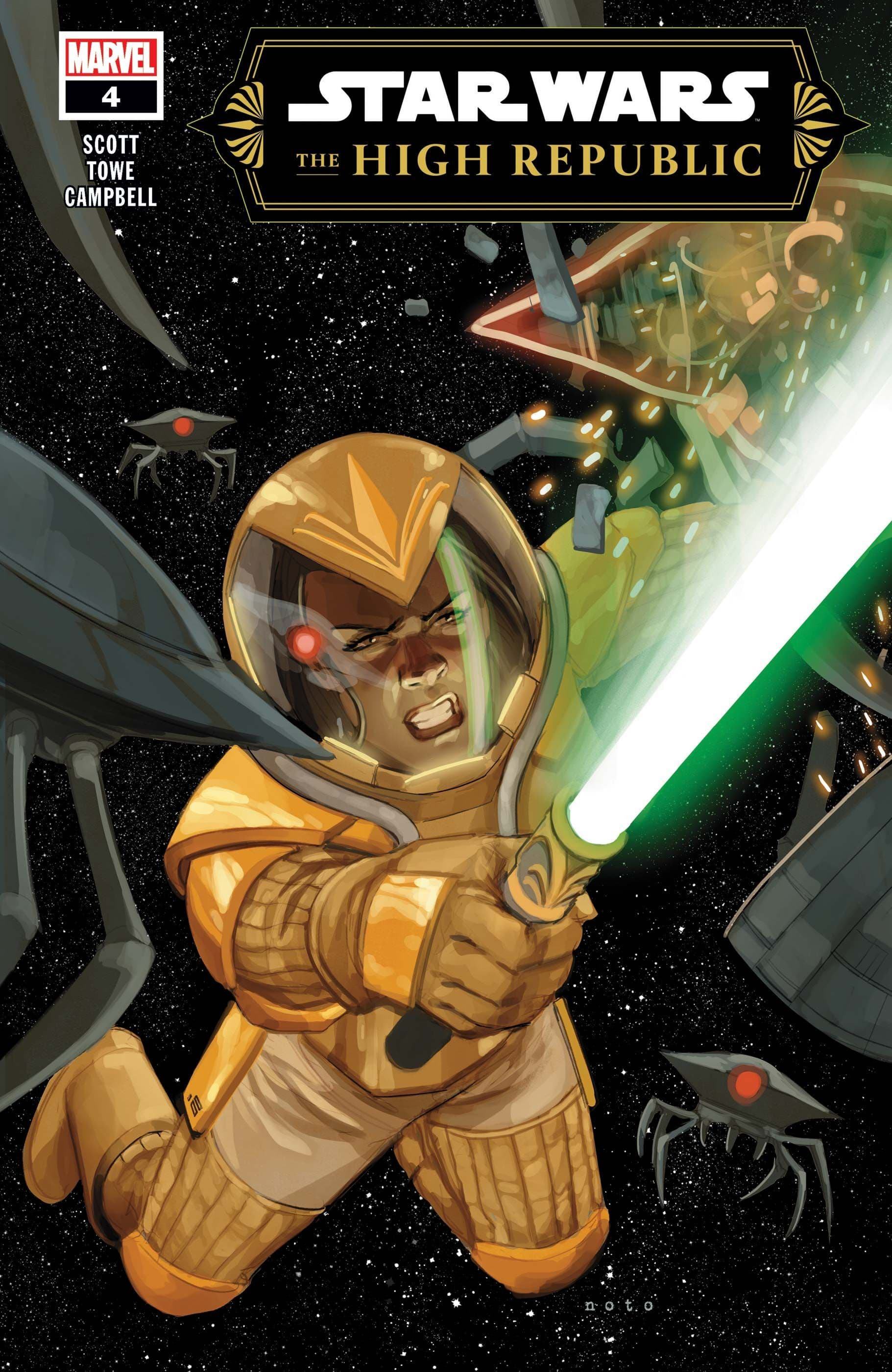 STAR WARS: THE HIGH REPUBLIC [PHASE III] (2023) #4 cover by Phil Noto