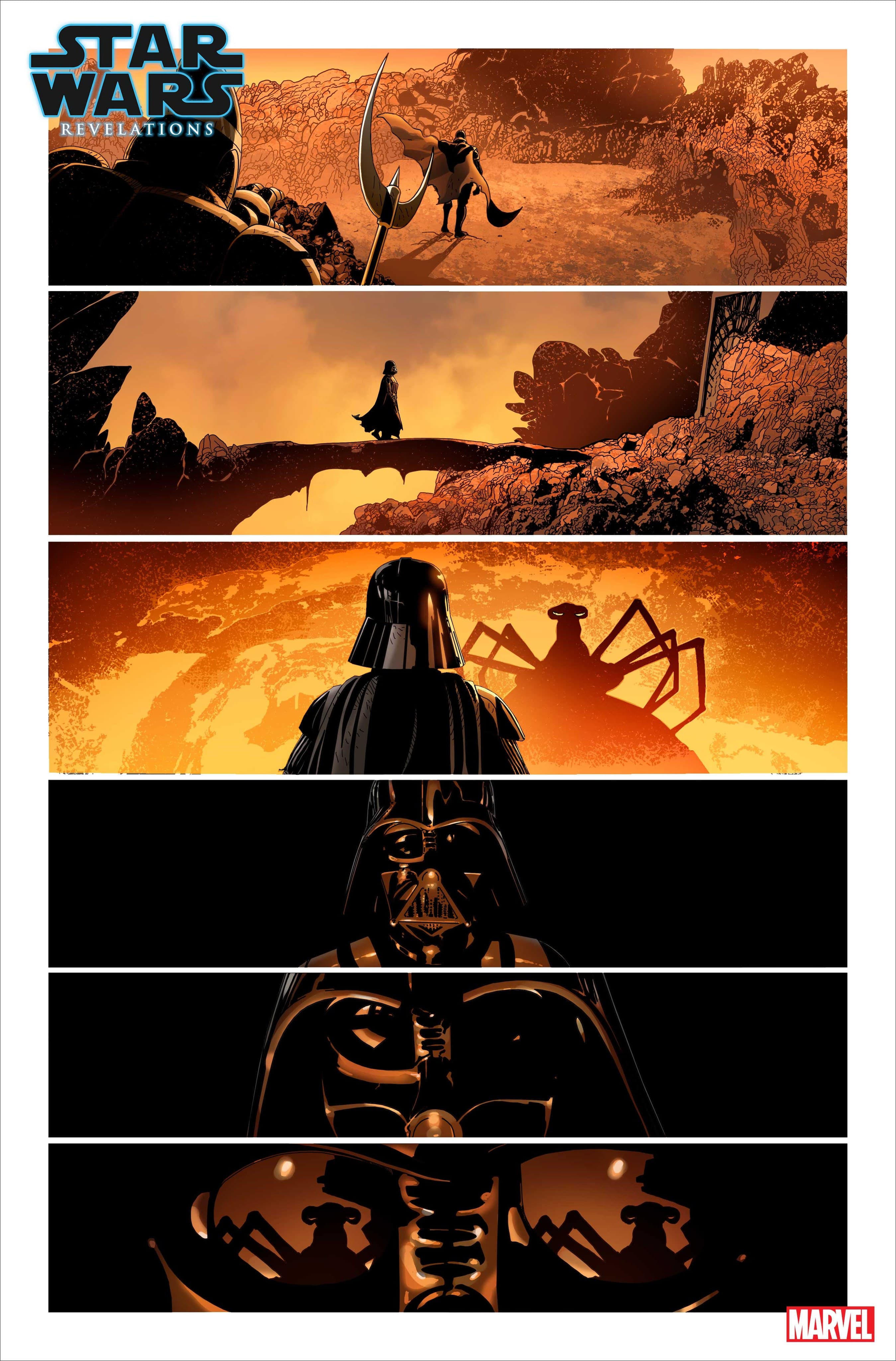 STAR WARS: REVELATIONS #1 interior artwork by Salvador Larroca