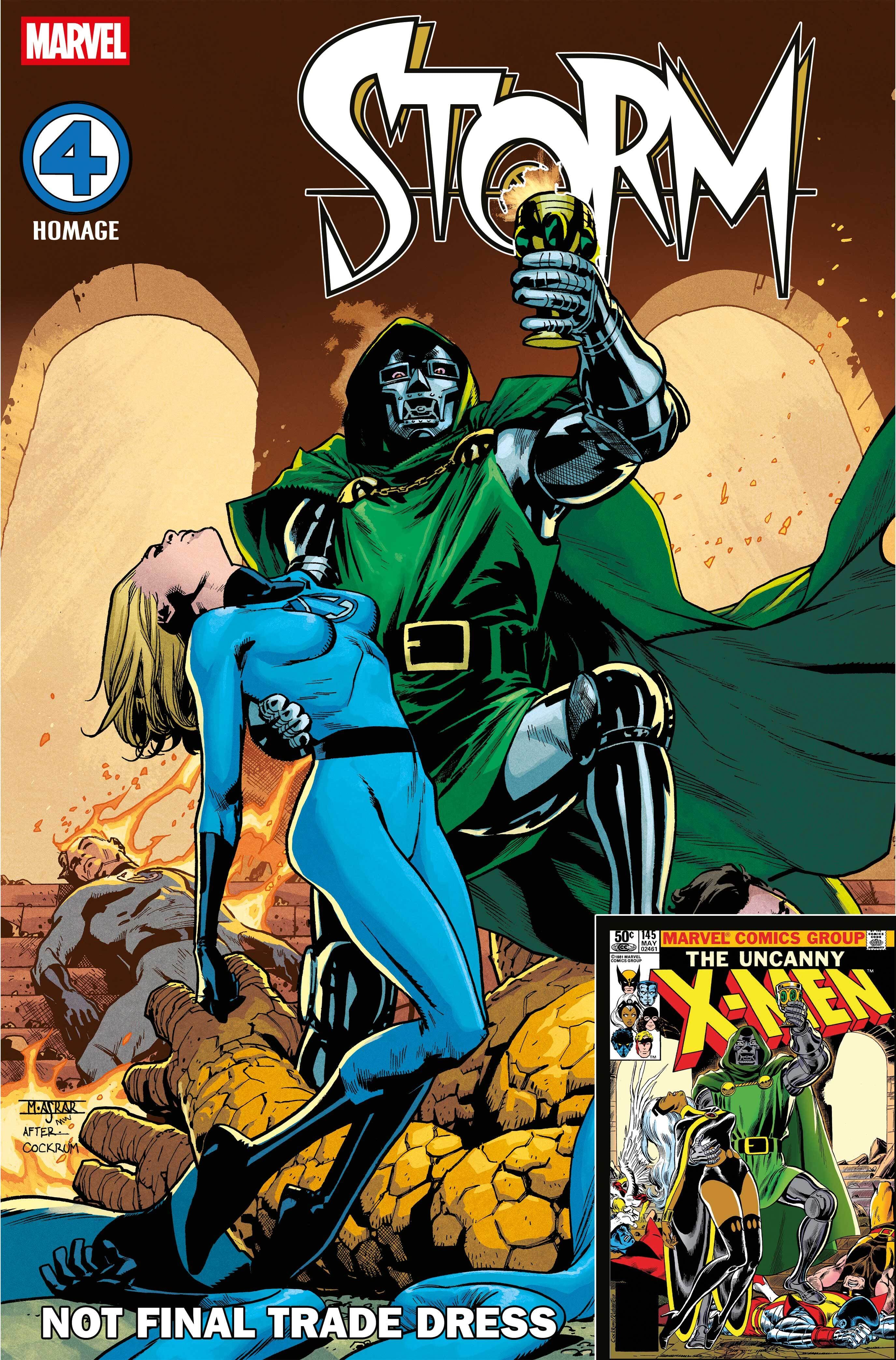 STORM #4 Fantastic Four Homage Variant Cover by Mahmud Asrar