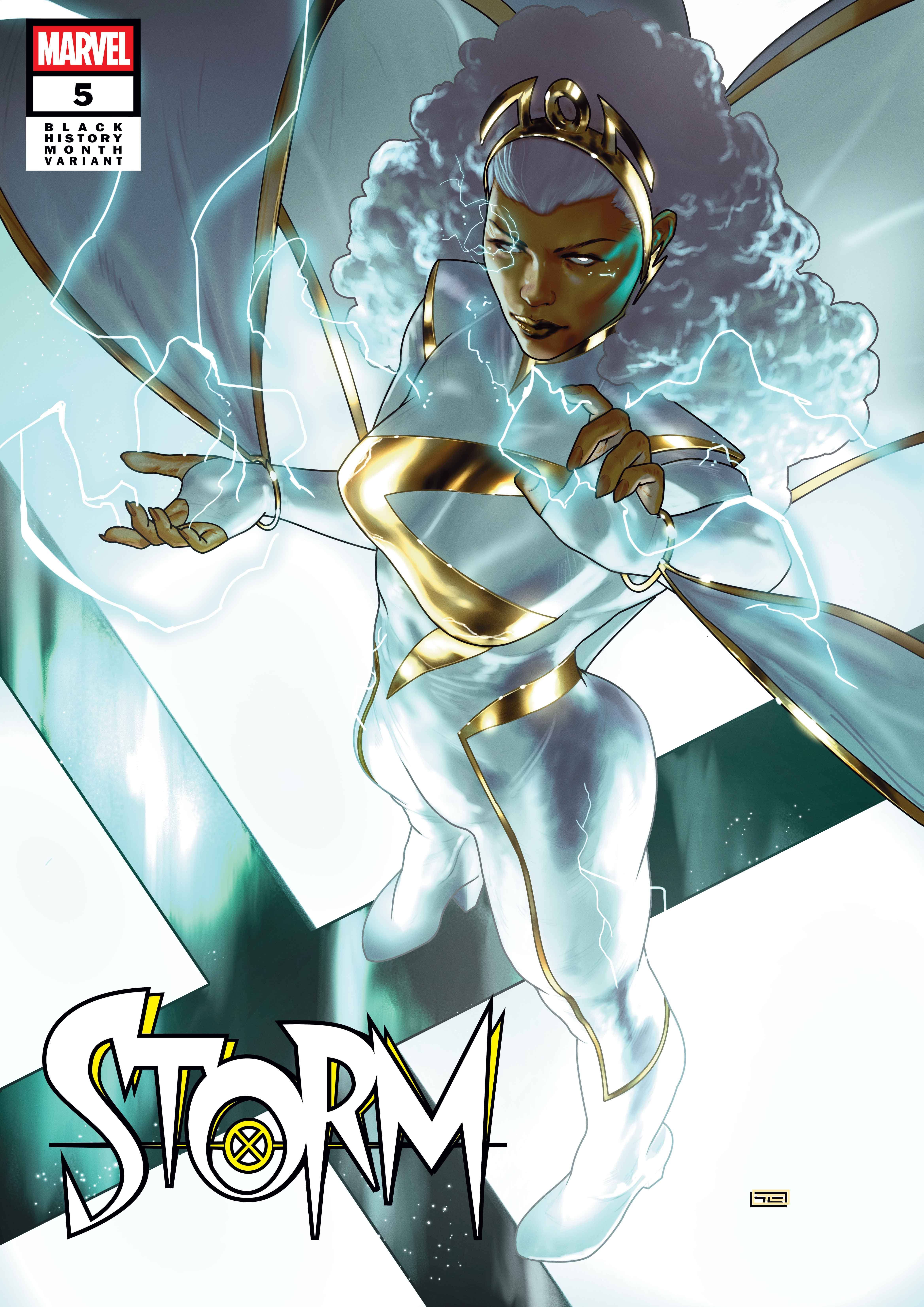 STORM #5 Black History Month Variant Cover by Taurin Clarke