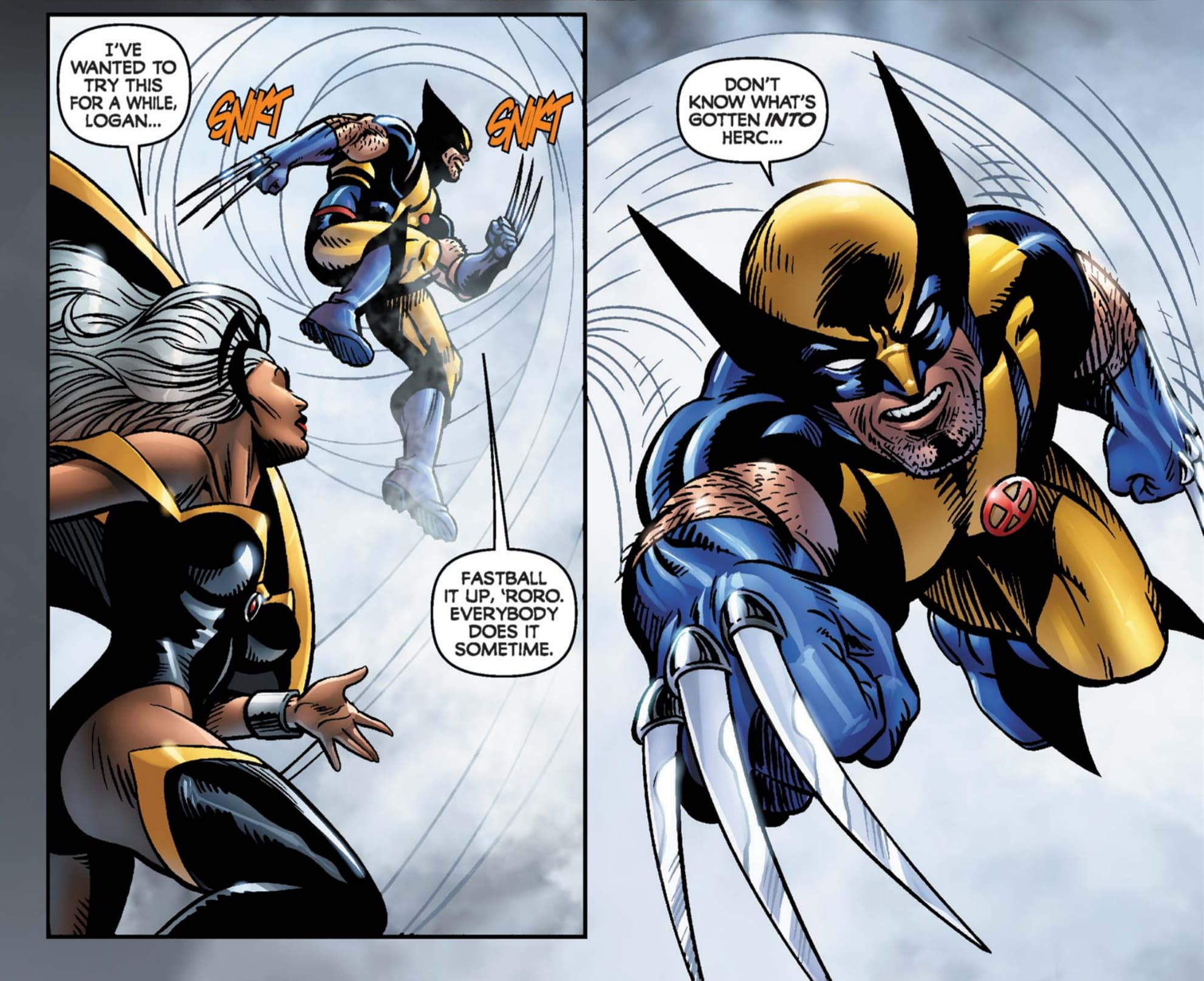 HERC (2011) #7 artwork by June Brigman, Roy Richardson, and Jesus Aburtov