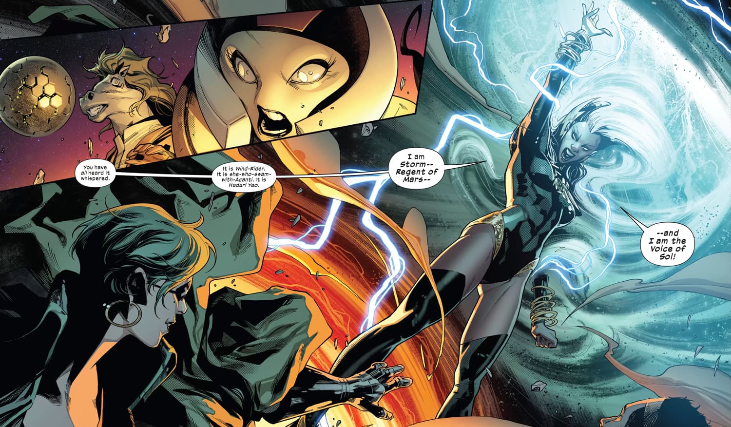 S.W.O.R.D. (2021) #6 artwork by Valerio Schiti and Marte Gracia