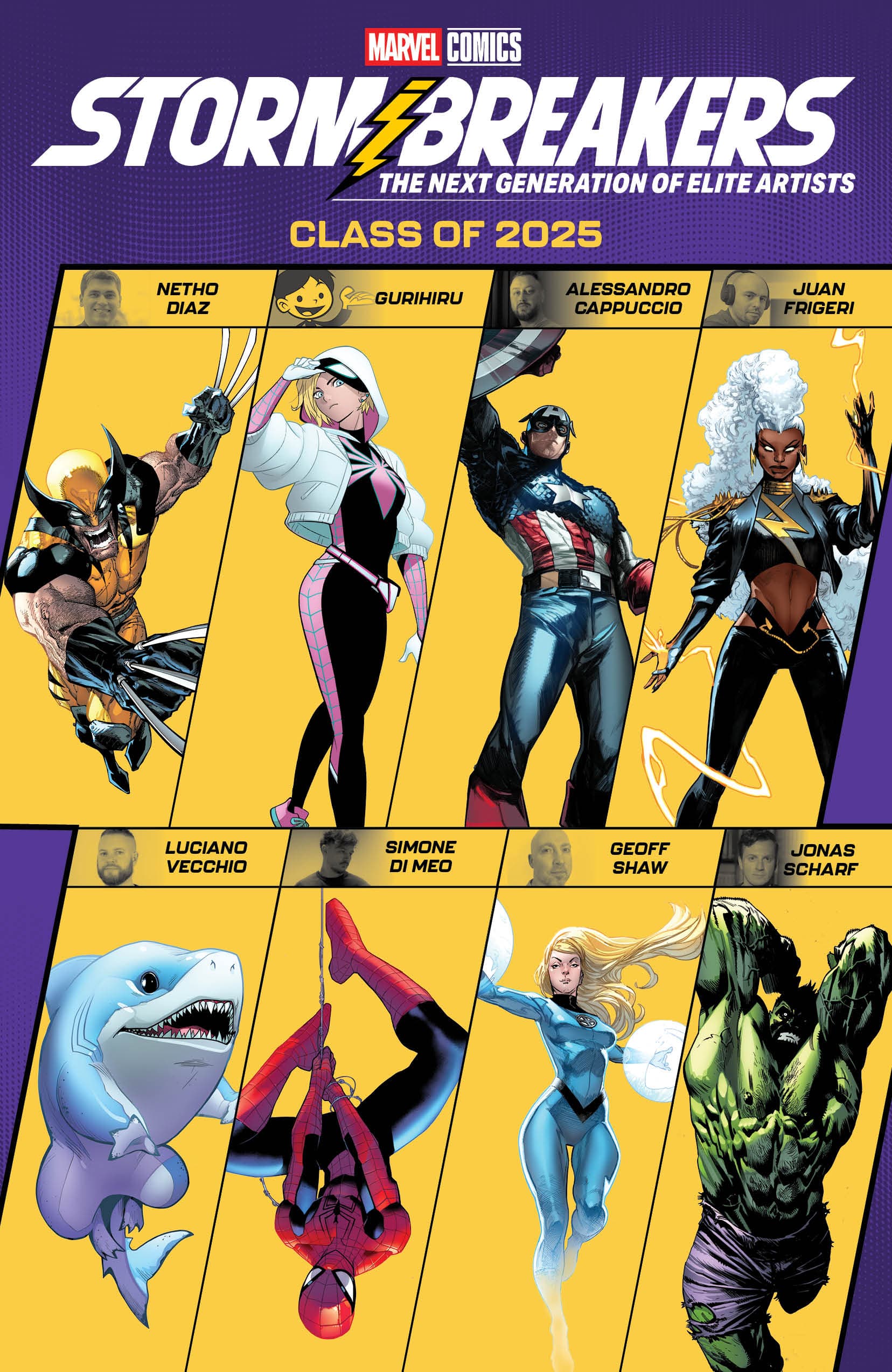 Marvel's Stormbreakers Class of 2025: Announcement Gallery