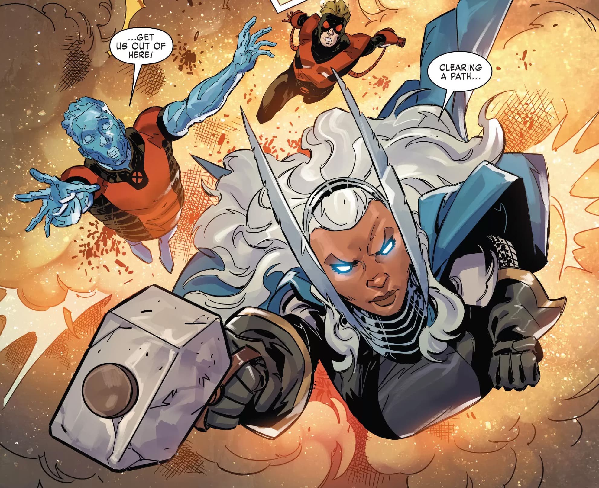 X-MEN: GOLD (2017) #27 artwork by David Marquez, Geraldo Borges, Arif Prianto, and Matthew Wilson