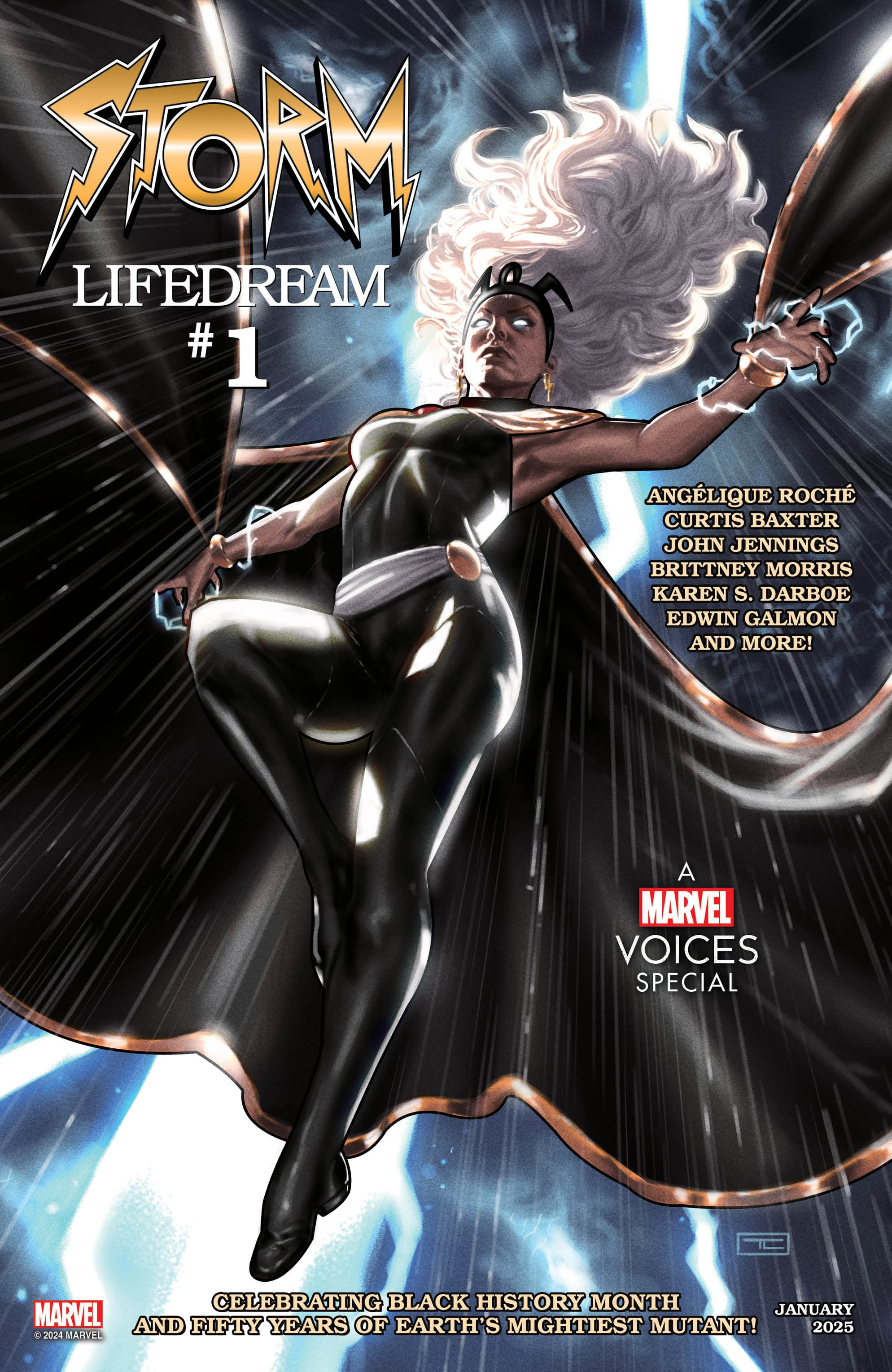 STORM: LIFEDREAM (2025) #1 Cover by Taurin Clarke