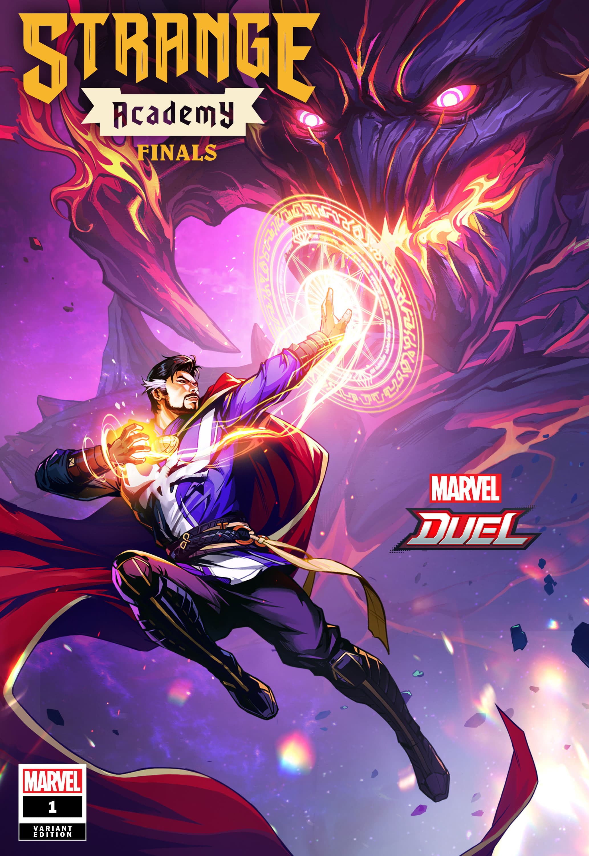 STRANGE ACADEMY: FINALS #1 GAMES VARIANT COVER by NETEASE GAMES