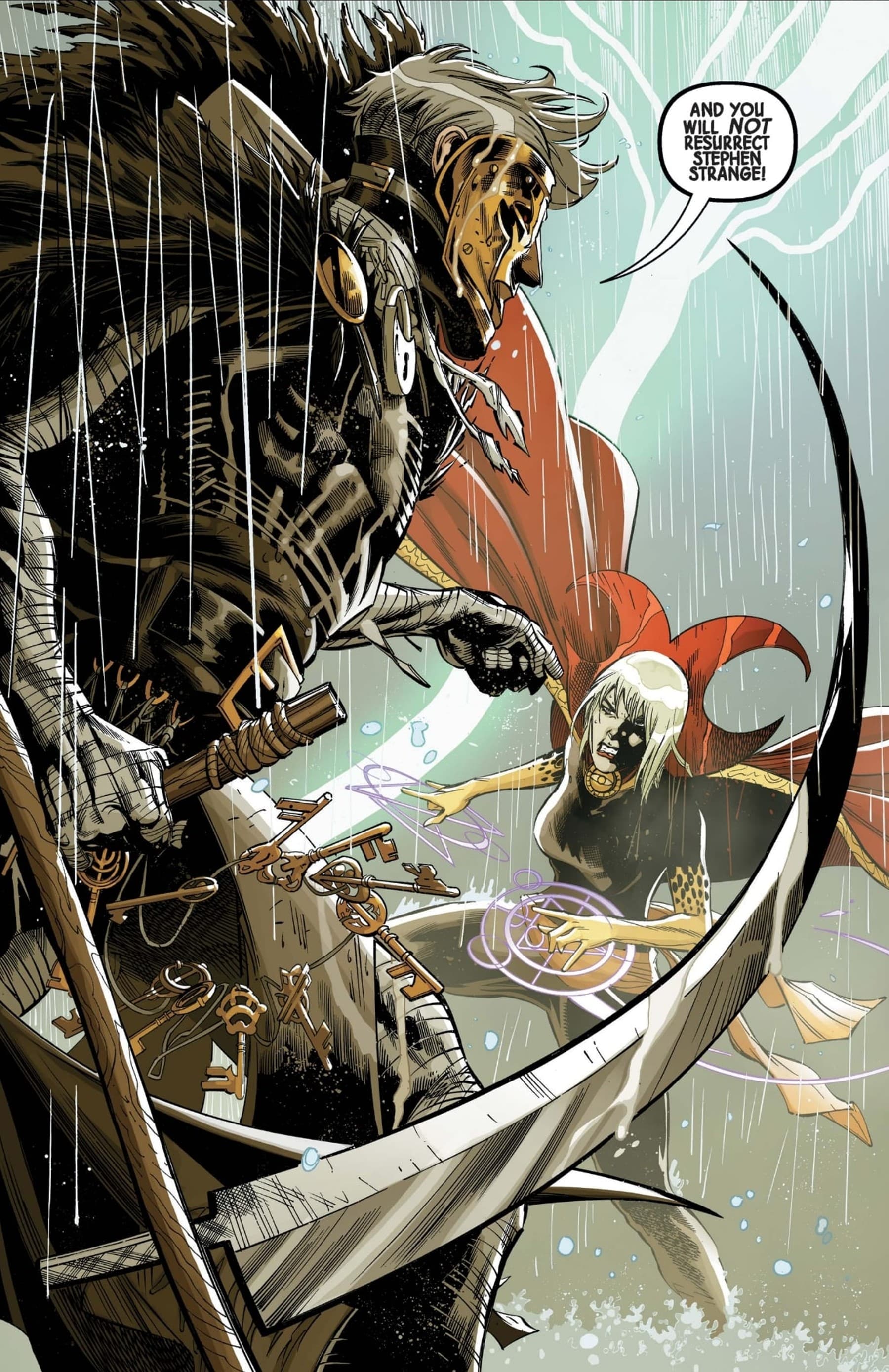 STRANGE (2022) #1 page by Jed MacKay and Marcelo Ferreira