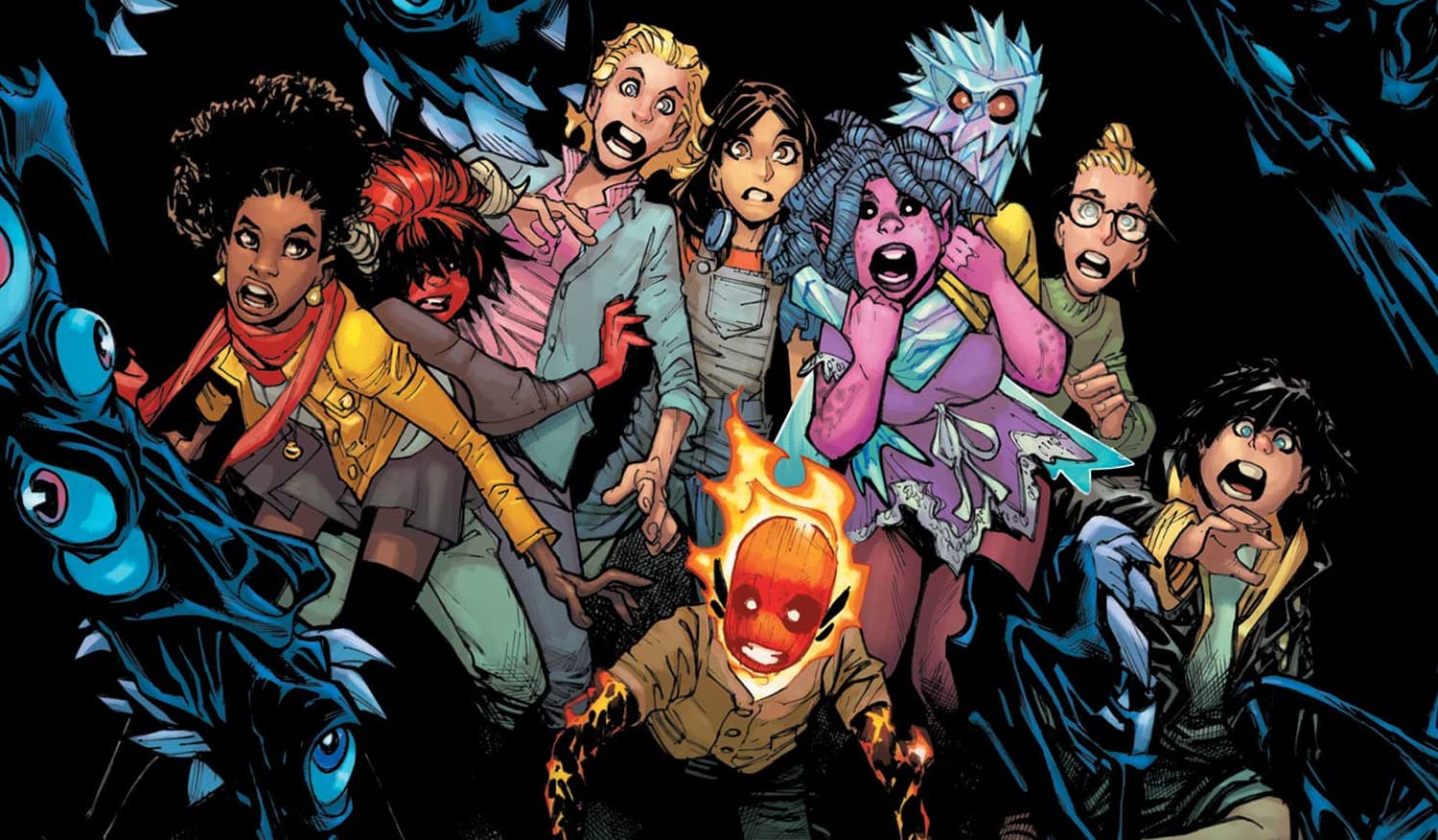 STRANGE ACADEMY (2020) #12 cover by Humberto Ramos and Edgar Delgado