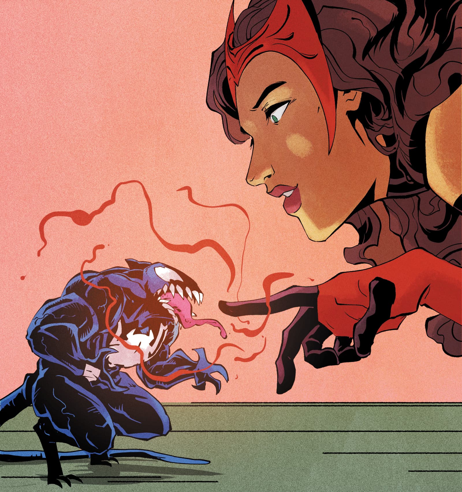 STRANGE TAILS INFINITY COMIC (2025) #1 interior artwork by Bailie Rosenlund