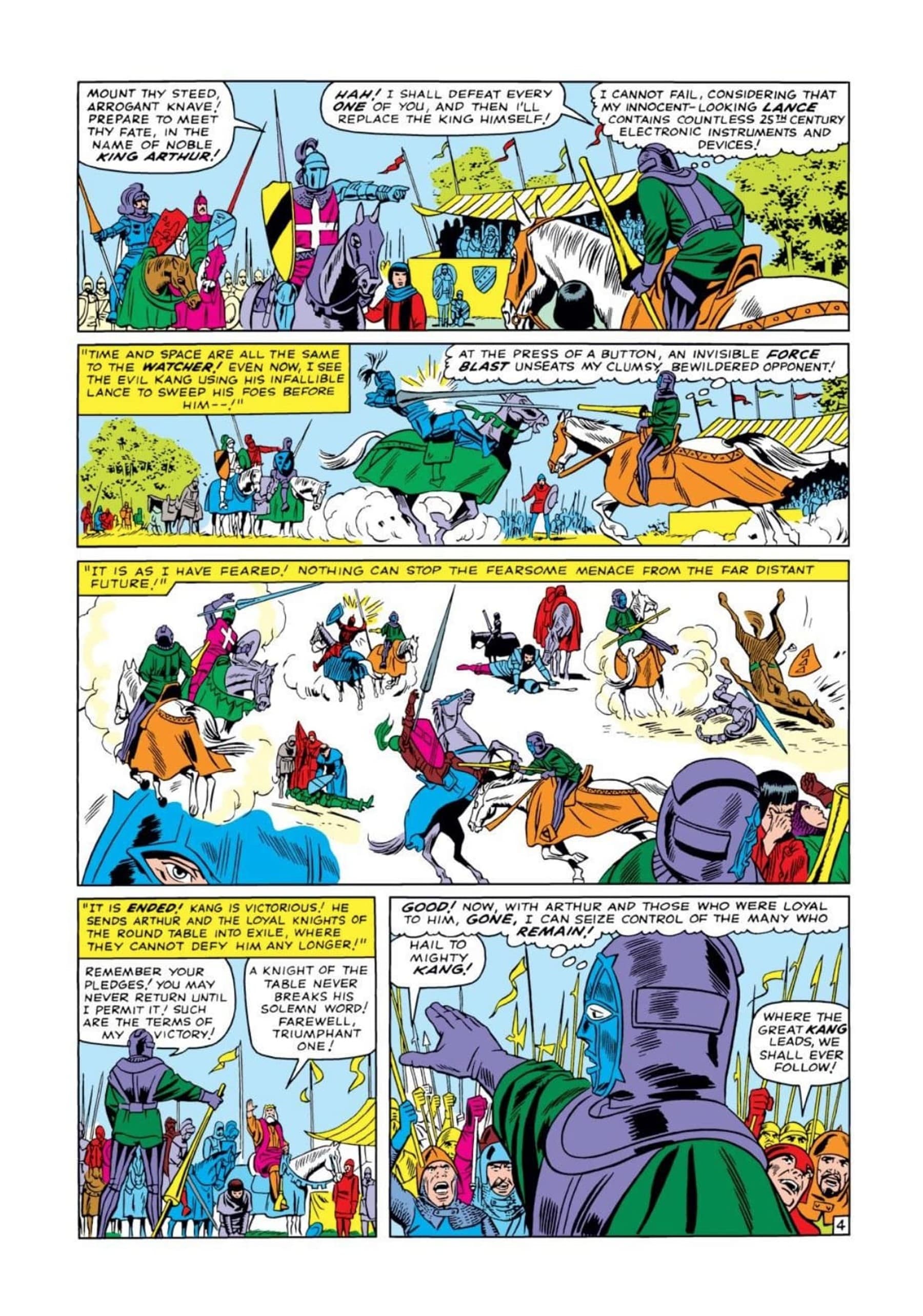 STRANGE TALES (1951) #134 page by Stan Lee and Bob Powell