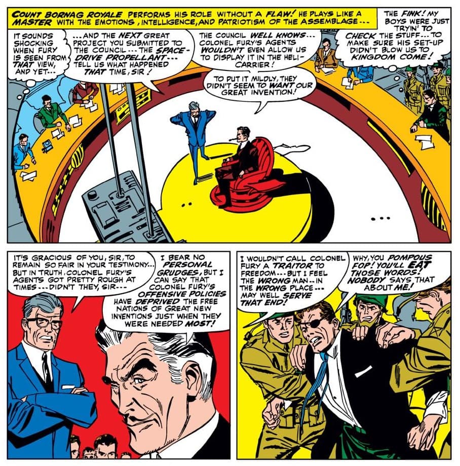 Going public in STRANGE TALES (1951) #148.