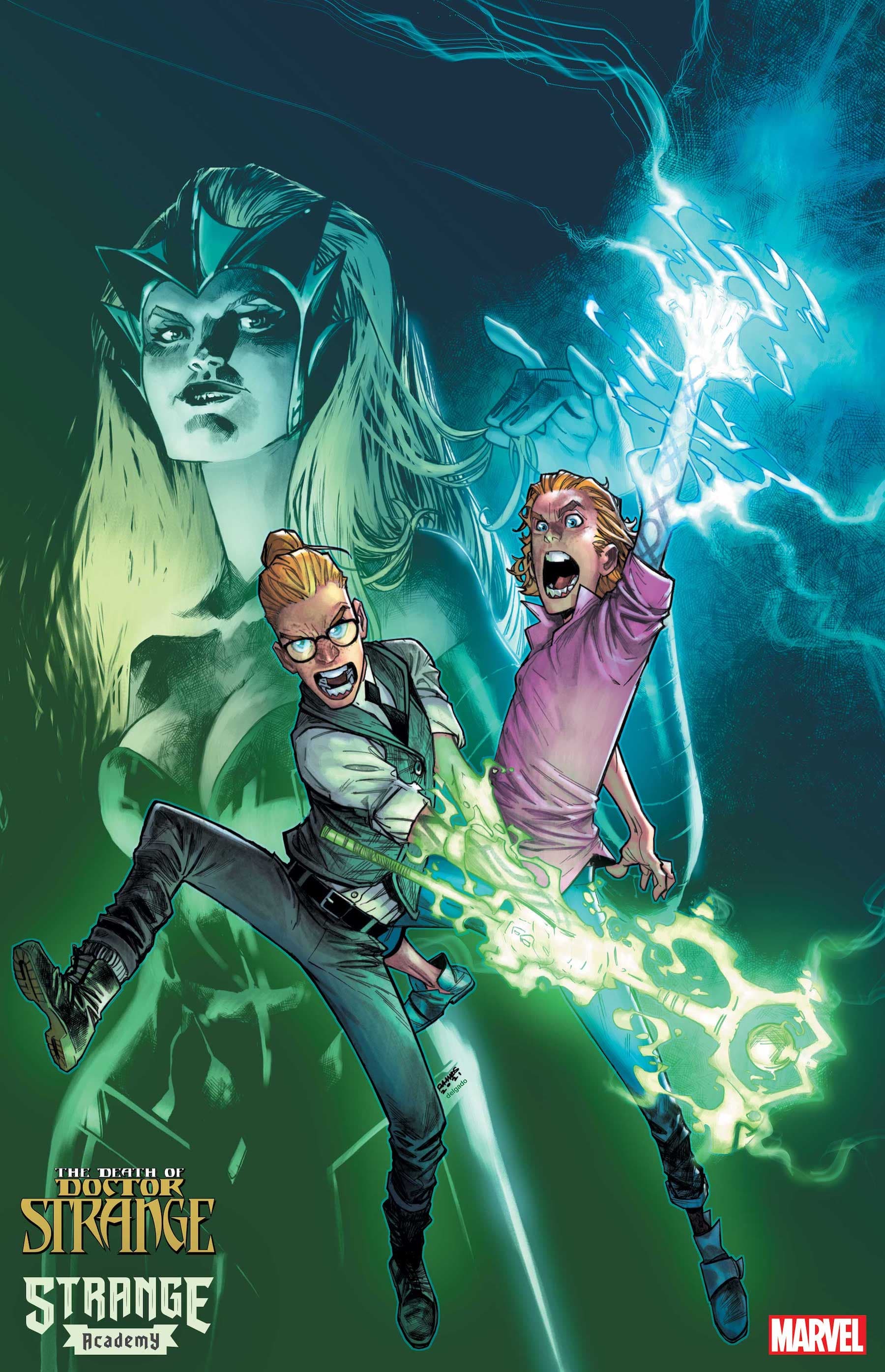 STRANGE ACADEMY PRESENTS: DEATH OF DOCTOR STRANGE #1 cover by Humberto Ramos