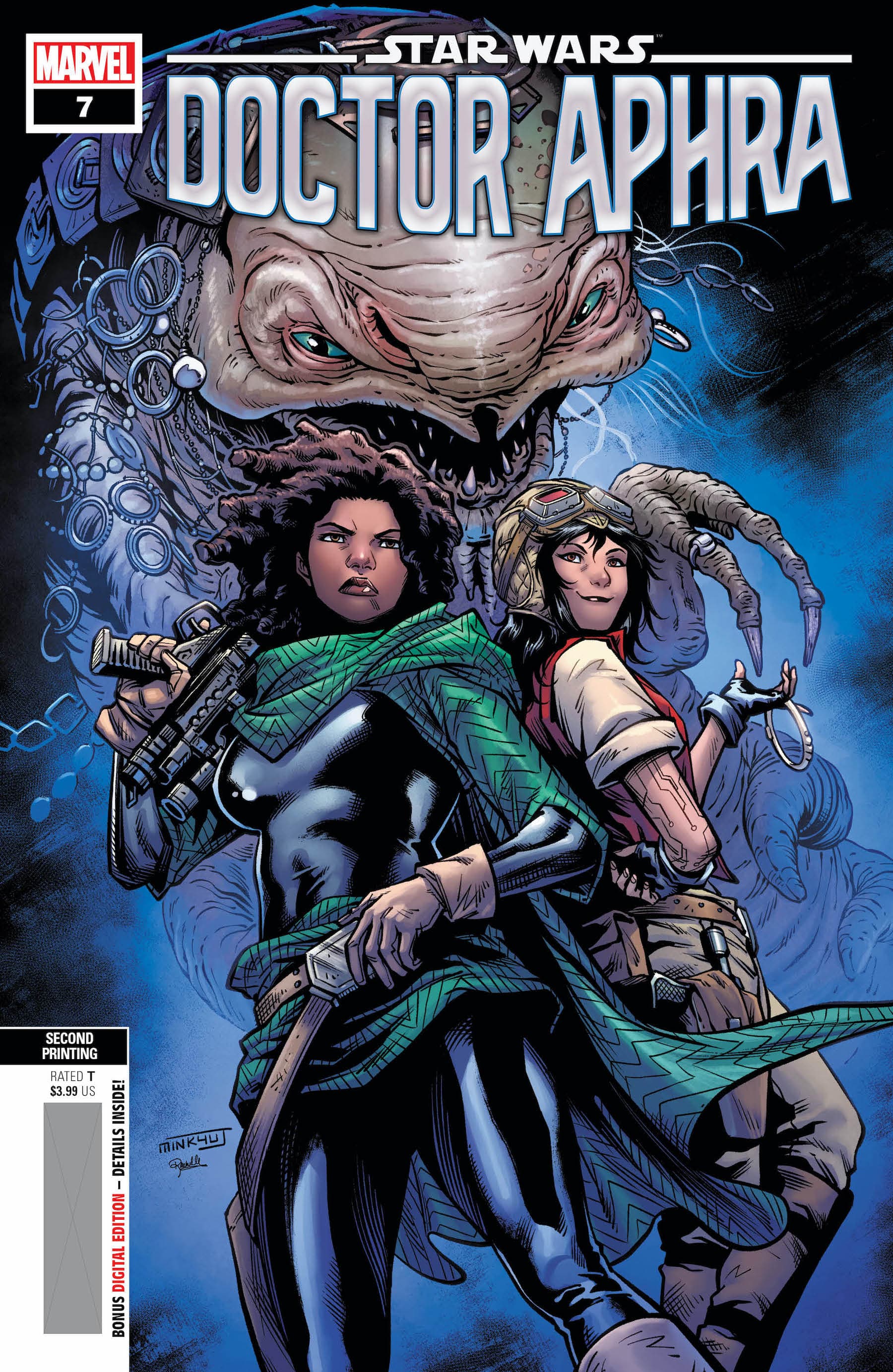 STAR WARS: DOCTOR APHRA #7 second printing variant cover by Minkyu Jung