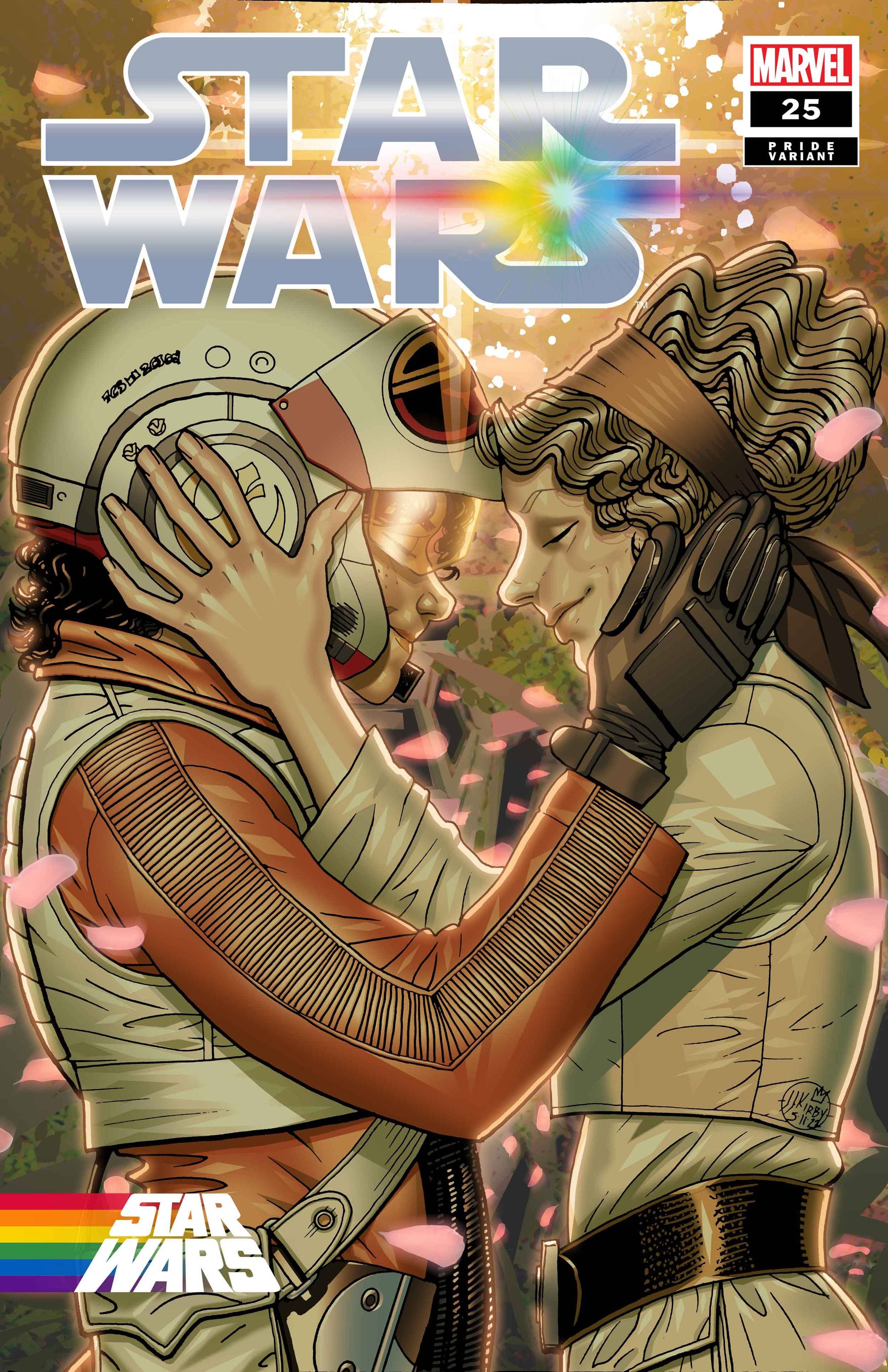 STAR WARS #25 Pride Variant Cover by JJ Kirby, On Sale 7/20