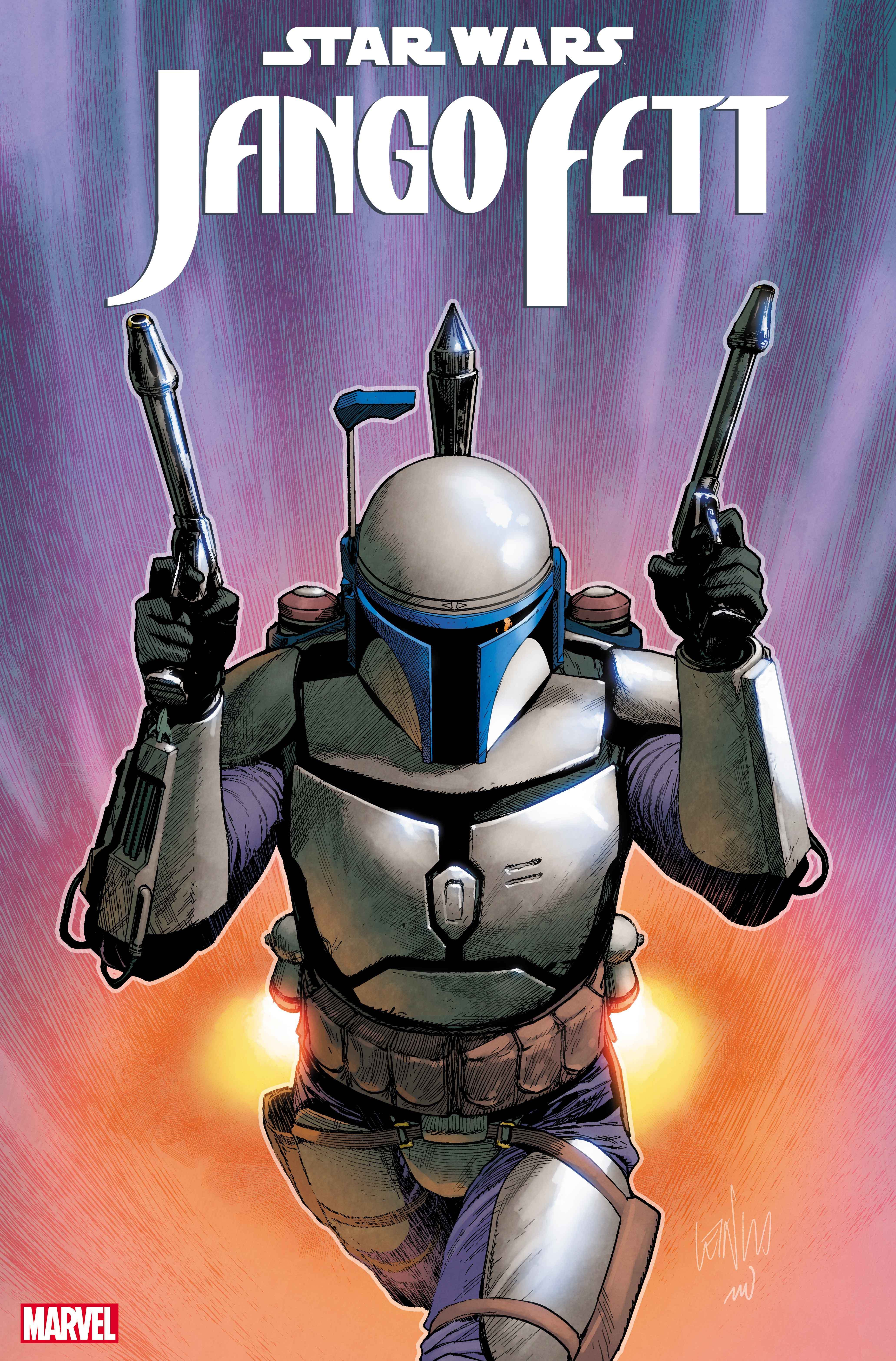 STAR WARS: JANGO FETT #1 cover by Leinil Francis Yu