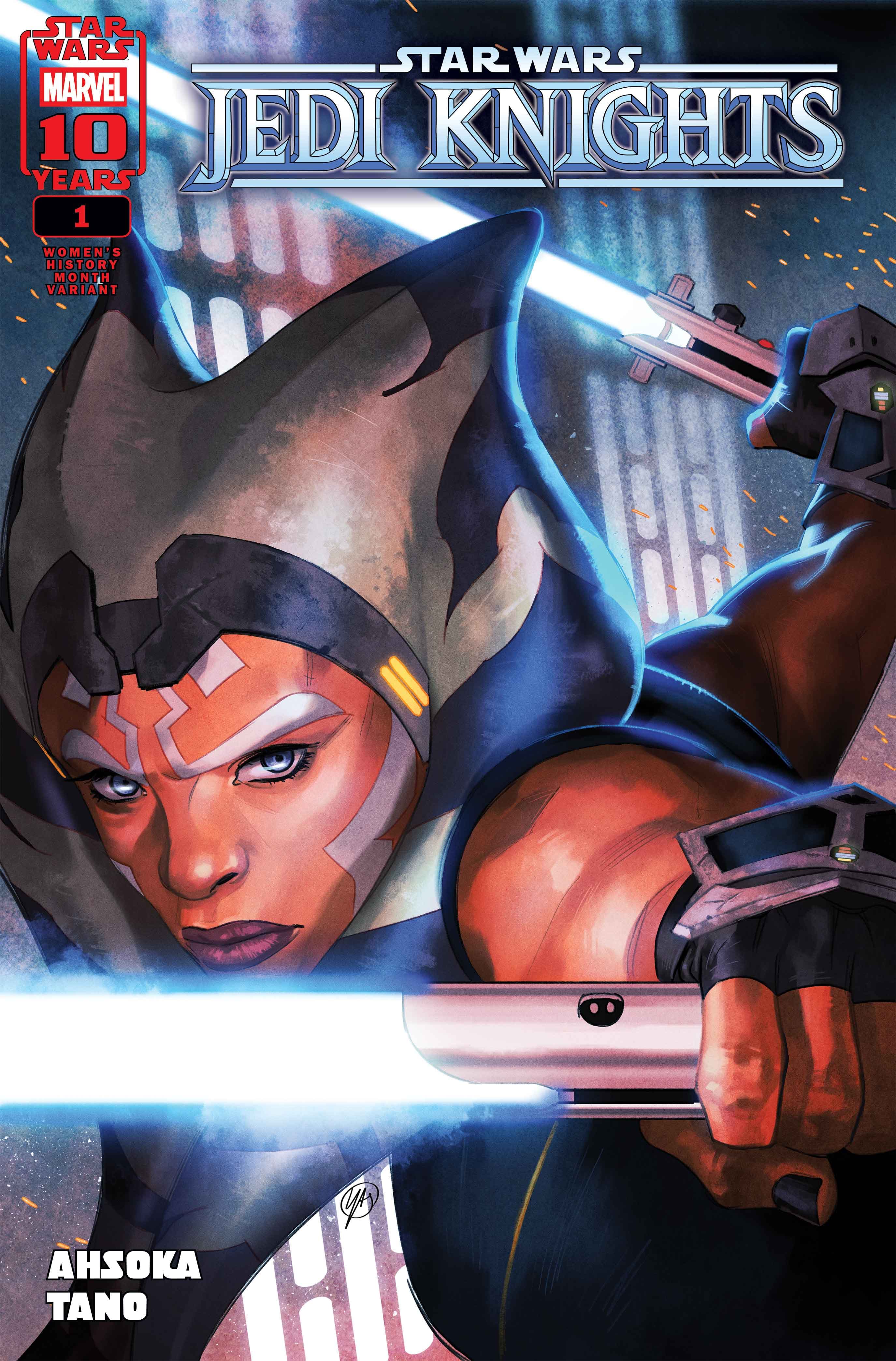 STAR WARS: JEDI KNIGHTS #1 Women's History Month Variant Cover by YASMINE PUTRI