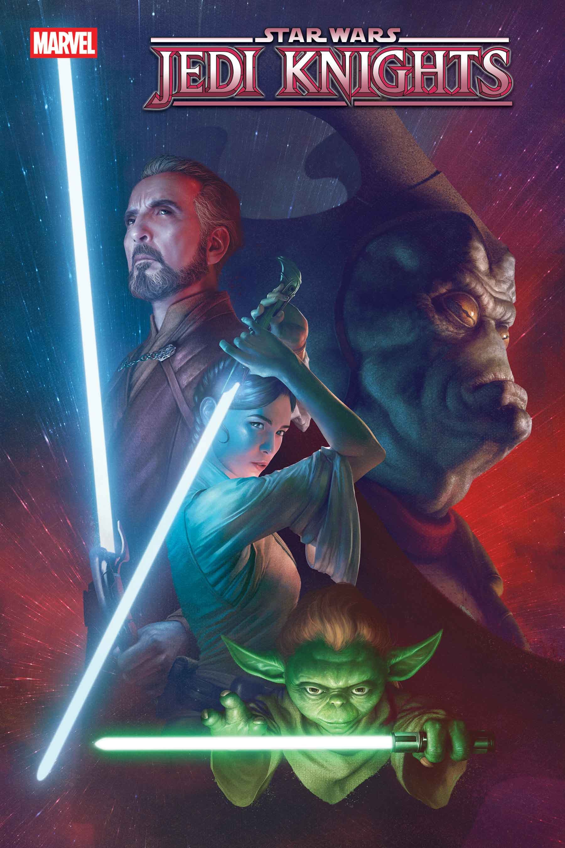STAR WARS: JEDI KNIGHTS #5 Cover by RAHZZAH