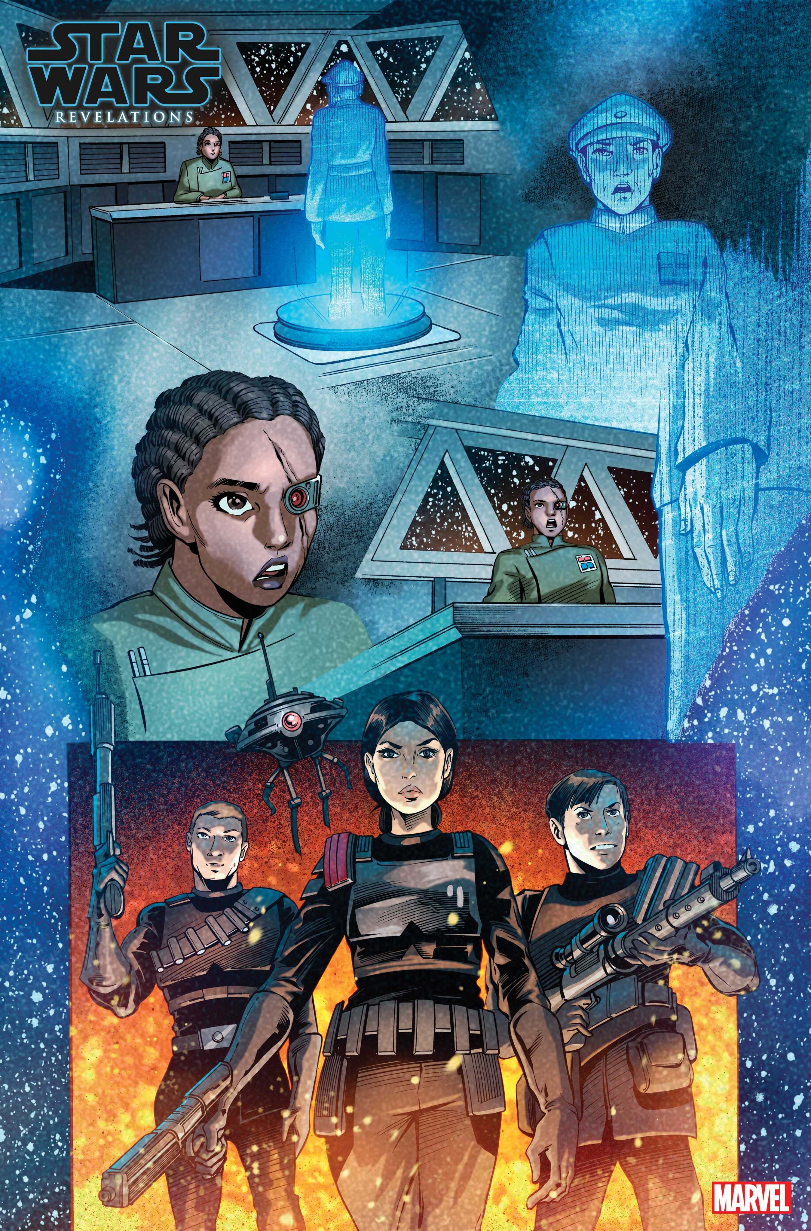 STAR WARS: REVELATIONS #1 interior artwork by Emma Kubert