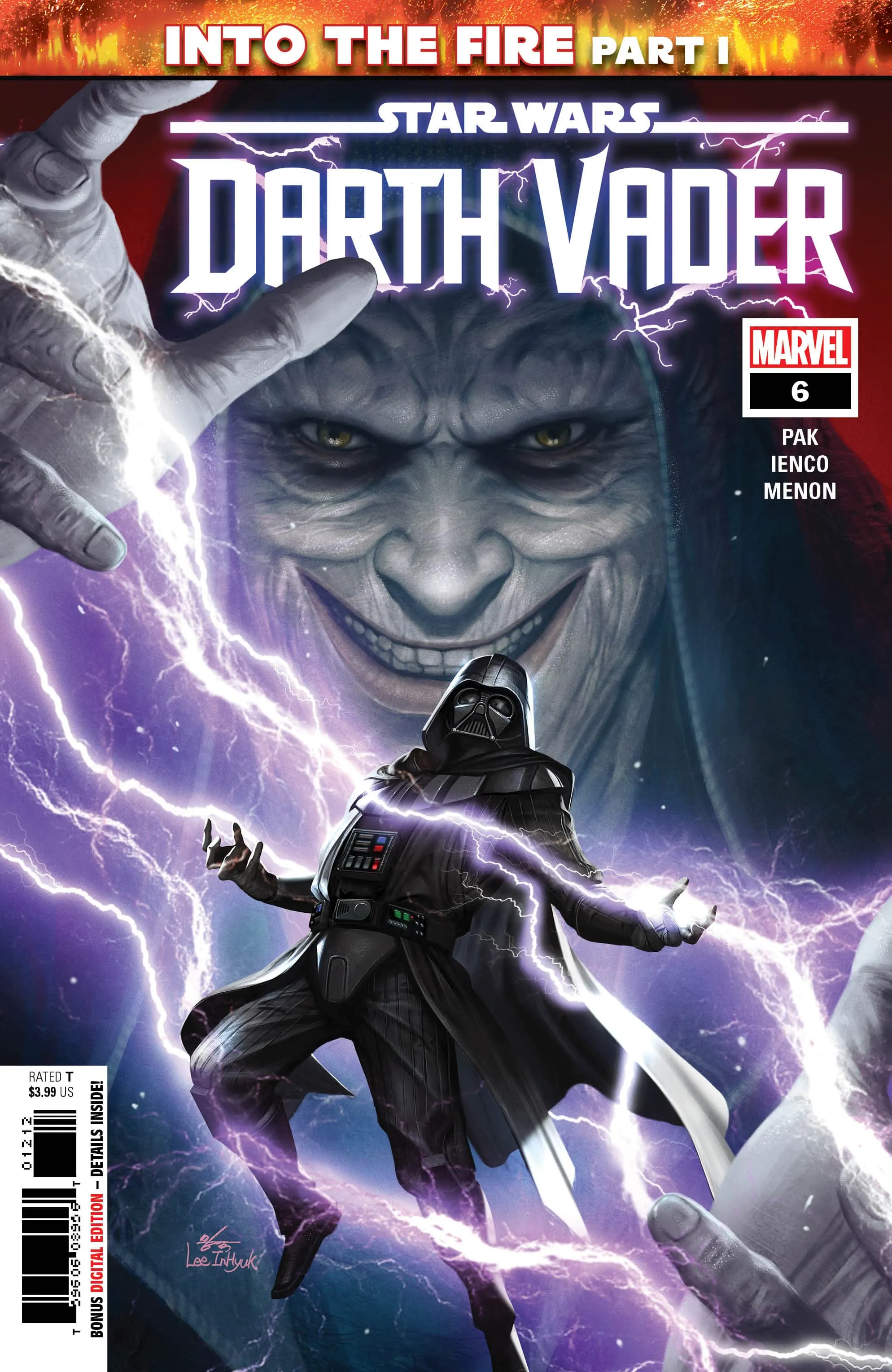 The Emperor Strikes in 'Star Wars: Darth Vader' #6