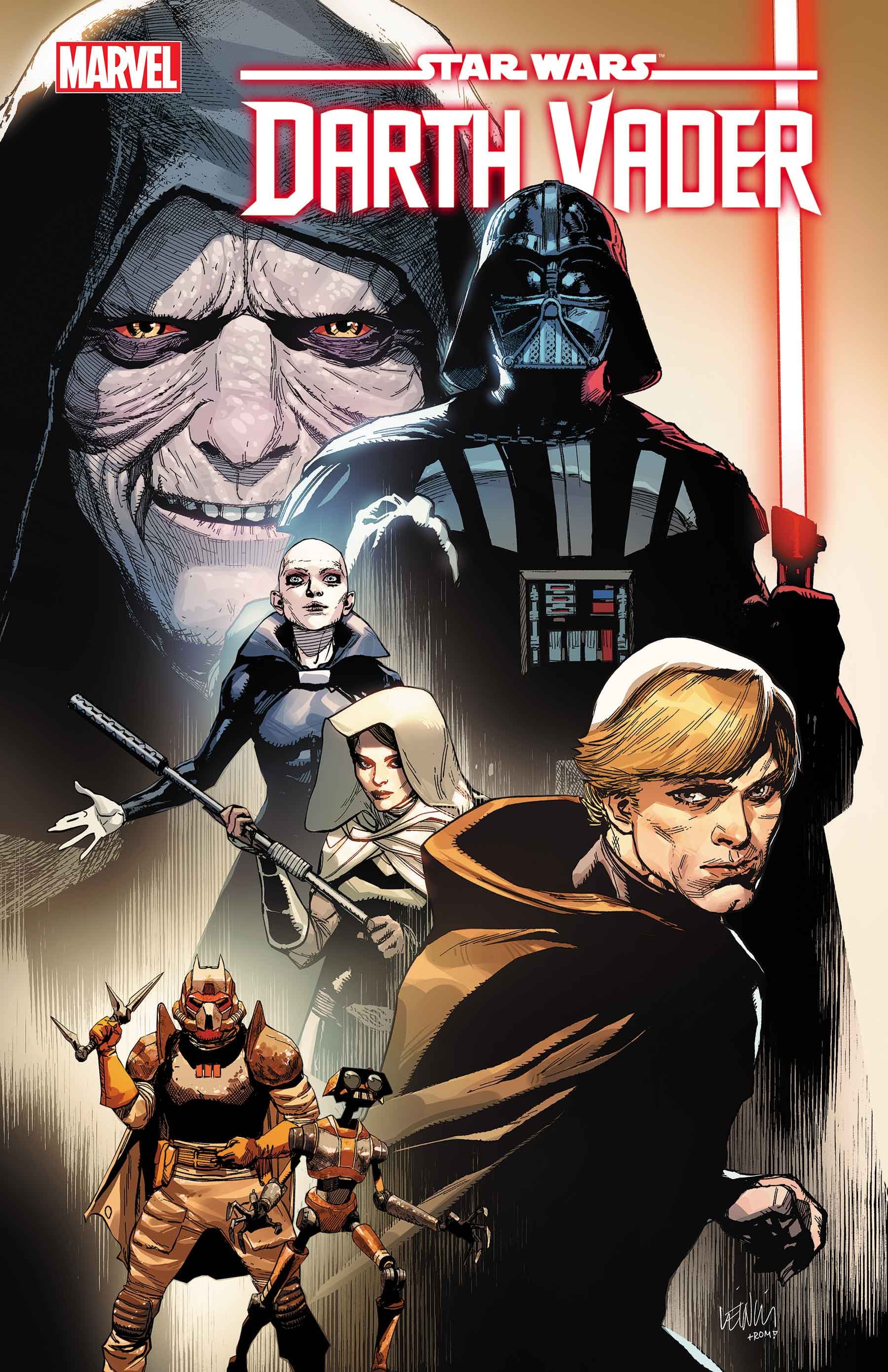 STAR WARS: DARTH VADER #50 cover by Leinil Francis Yu