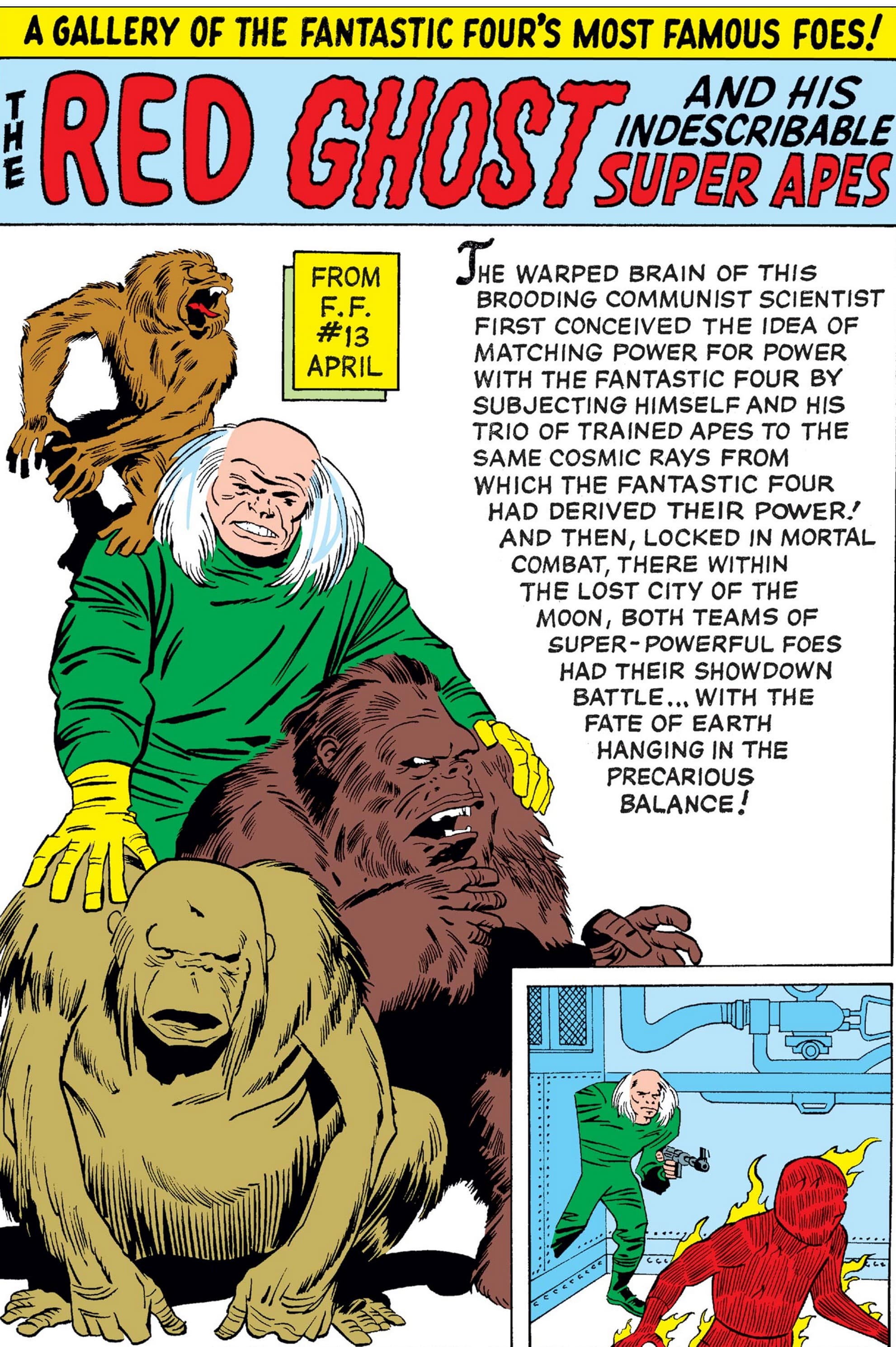 FANTASTIC FOUR ANNUAL (1963) #1 page by Jack Kirby