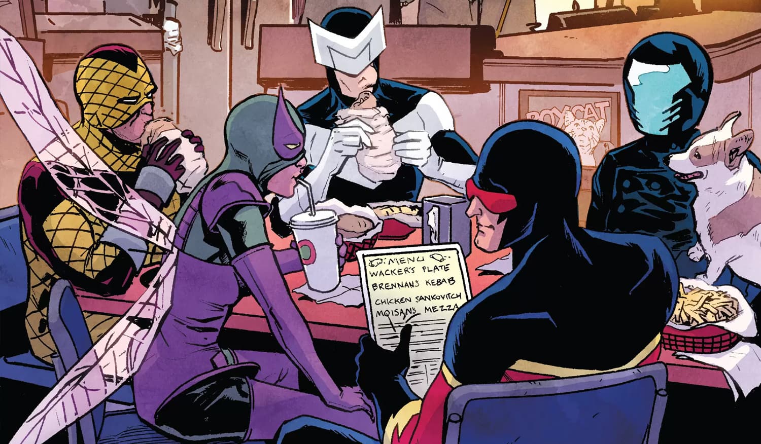 SUPERIOR FOES OF SPIDER-MAN (2013) #17 cover by Steve Lieber and Rachelle Rosenberg