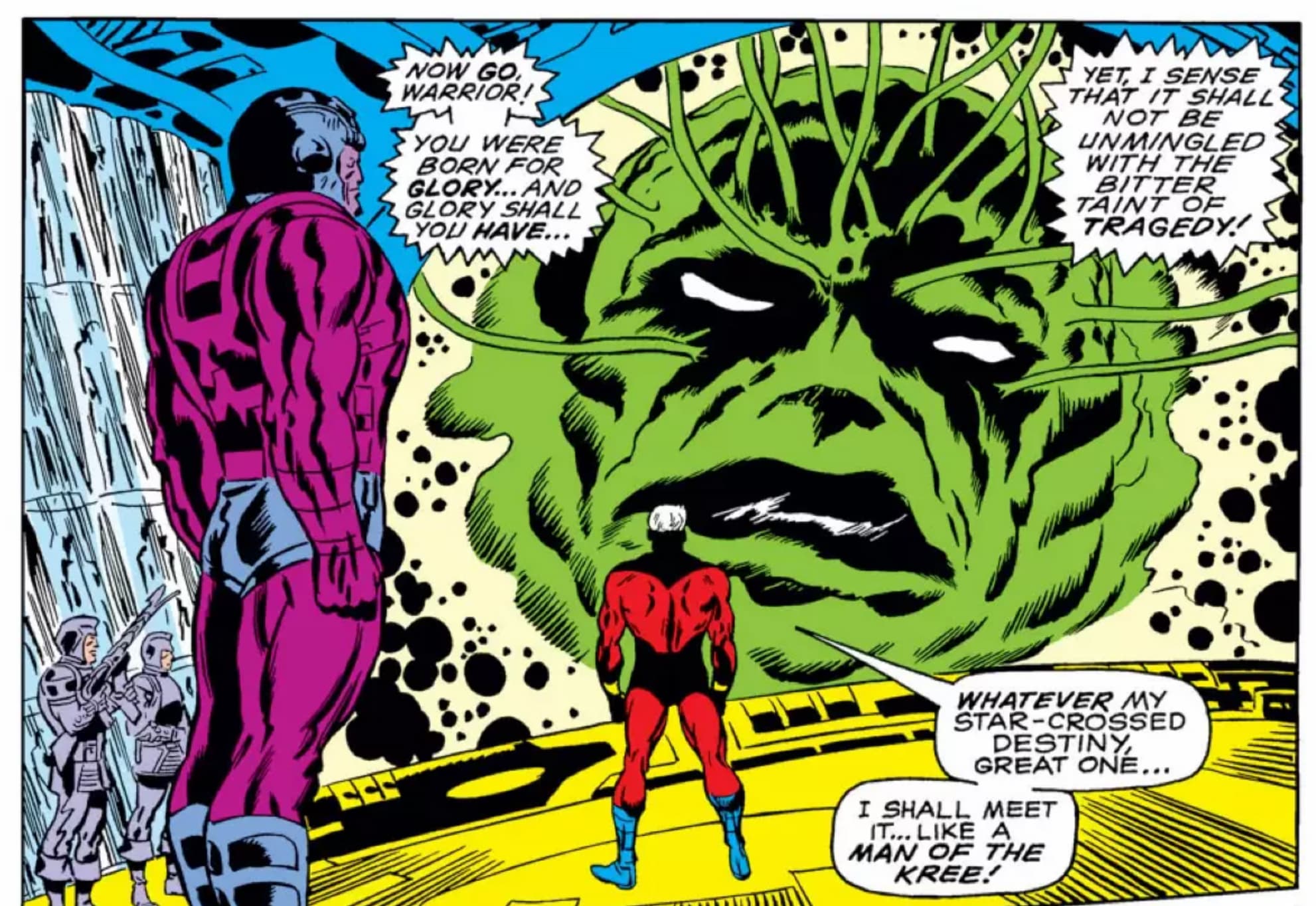 CAPTAIN MARVEL (1968) #16 artwork by Don Heck and Syd Shores