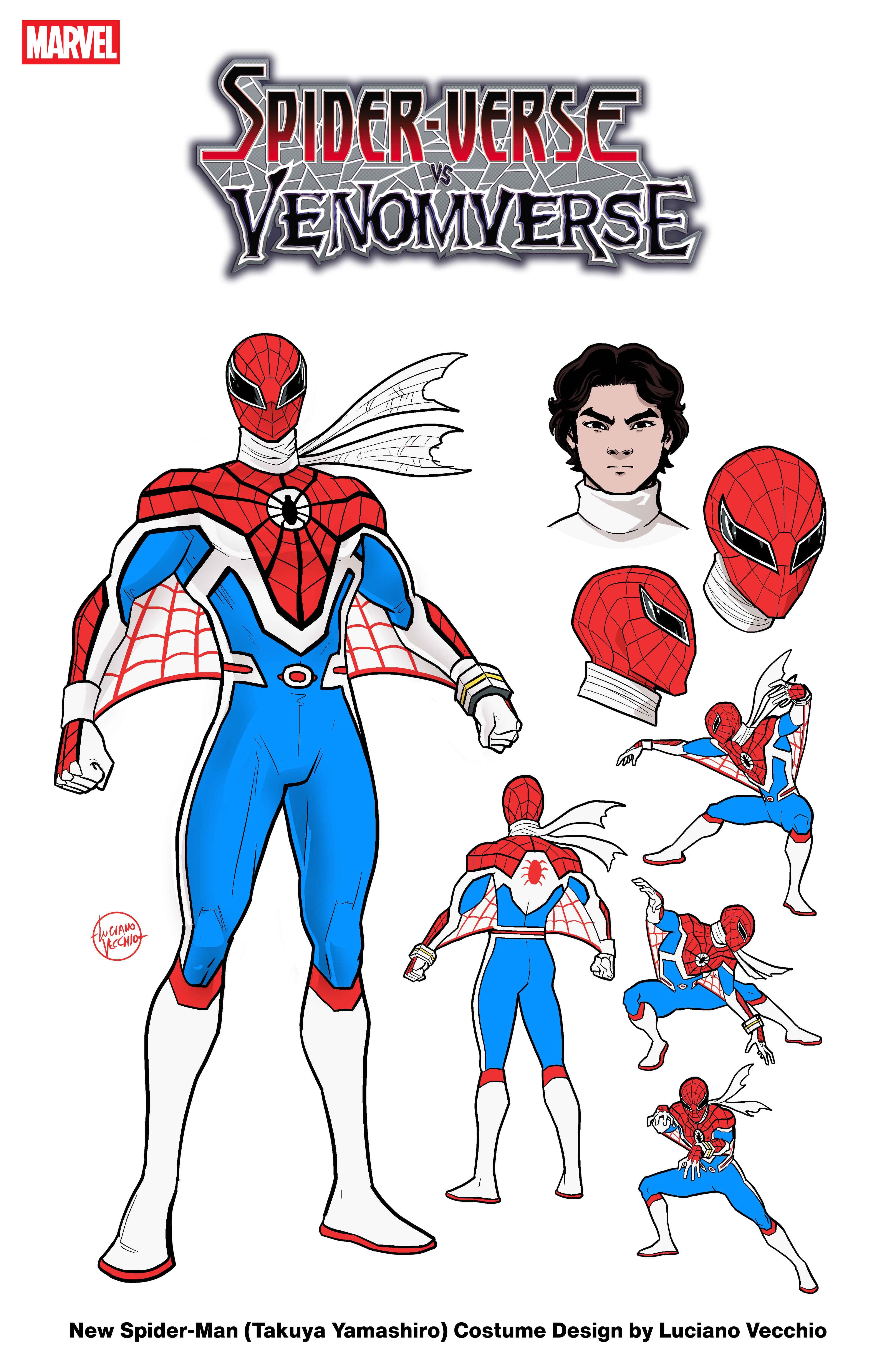 SPIDER-VERSE VS. VENOMVERSE #3 Design by LUCIANO VECCHIO