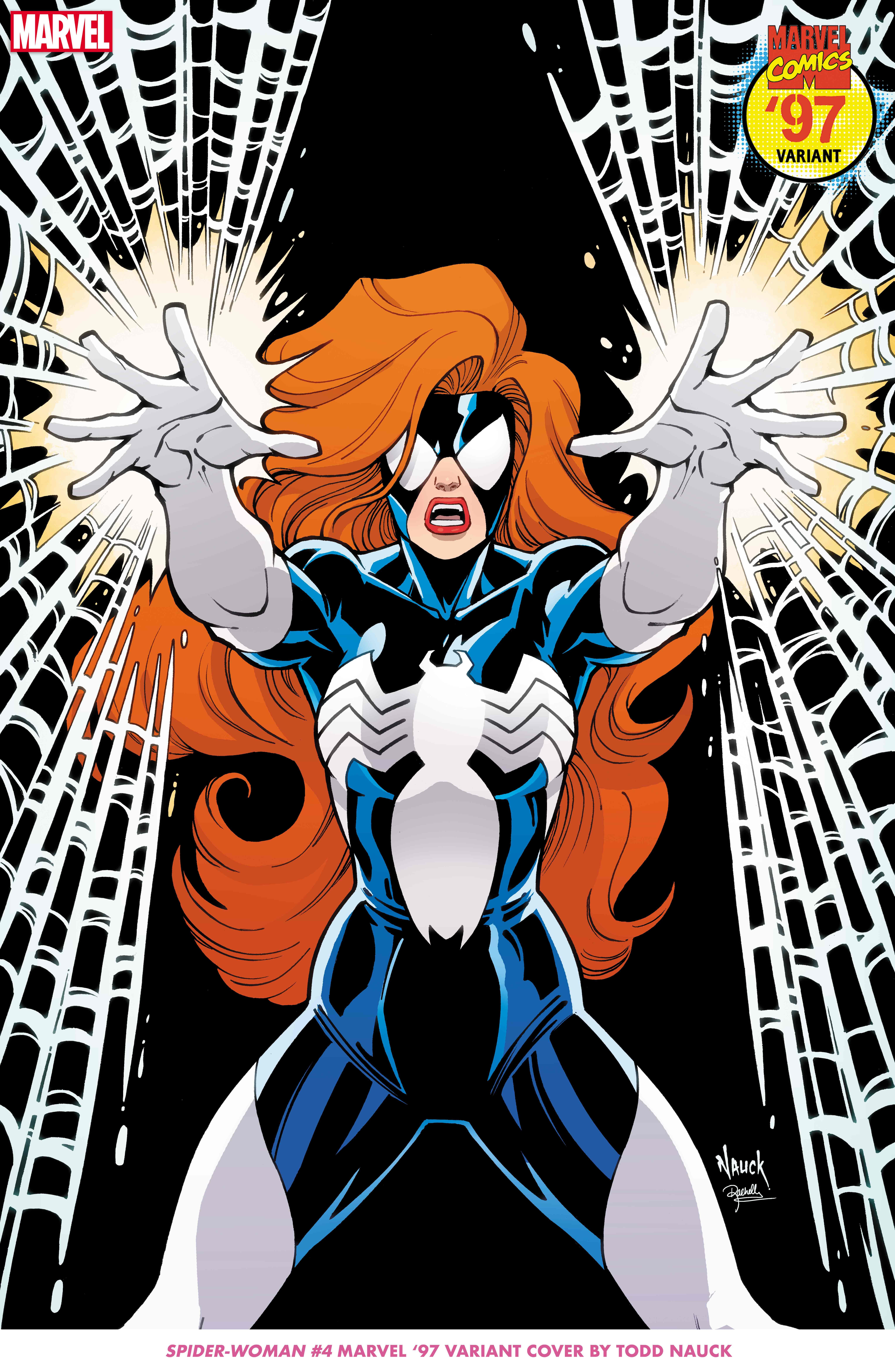 SPIDER-WOMAN #4 Marvel ‘97 Variant Cover by Todd Nauck