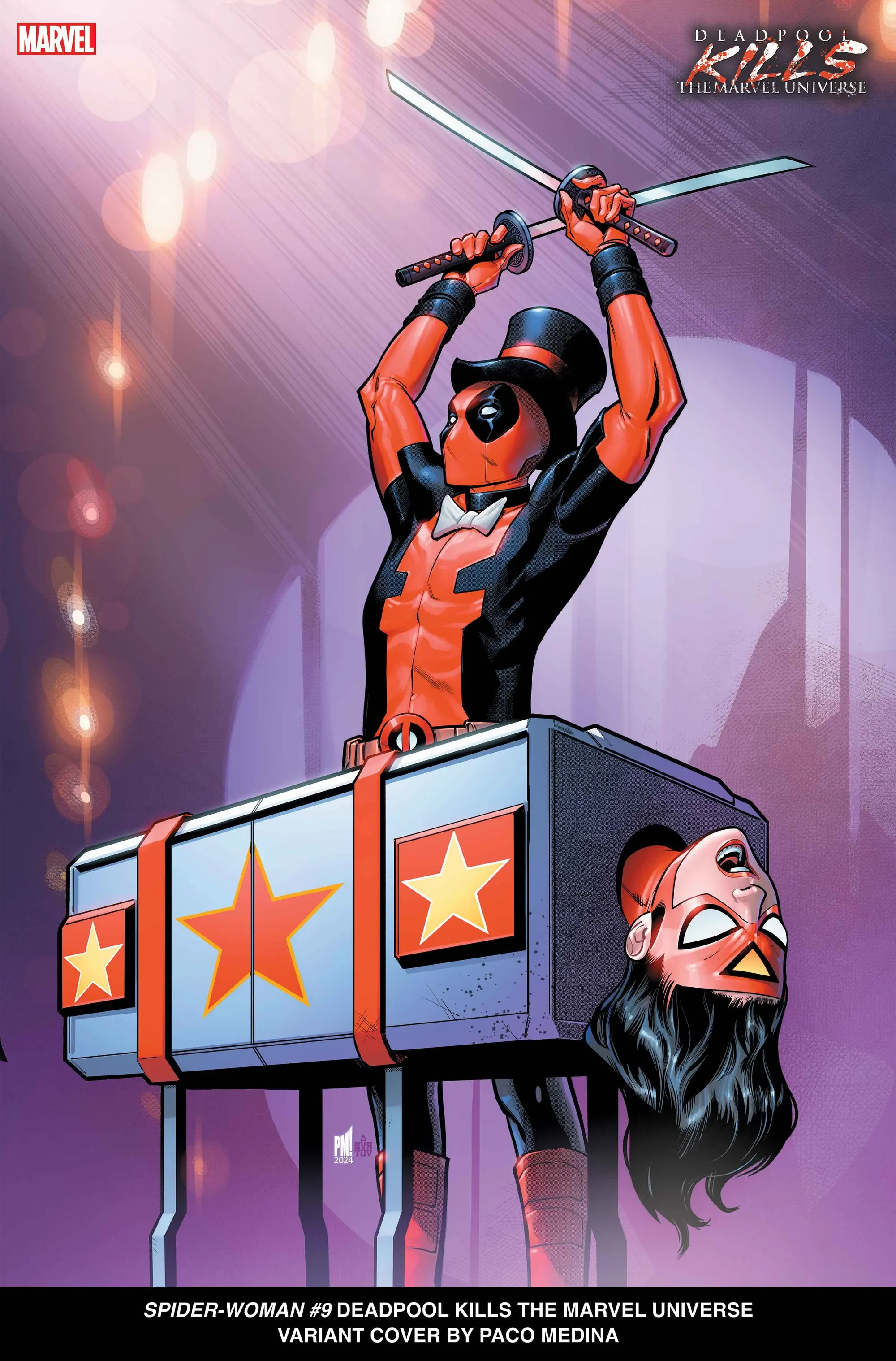 Deadpool Kills the Marvel Universe' Covers Send the Merc with the
