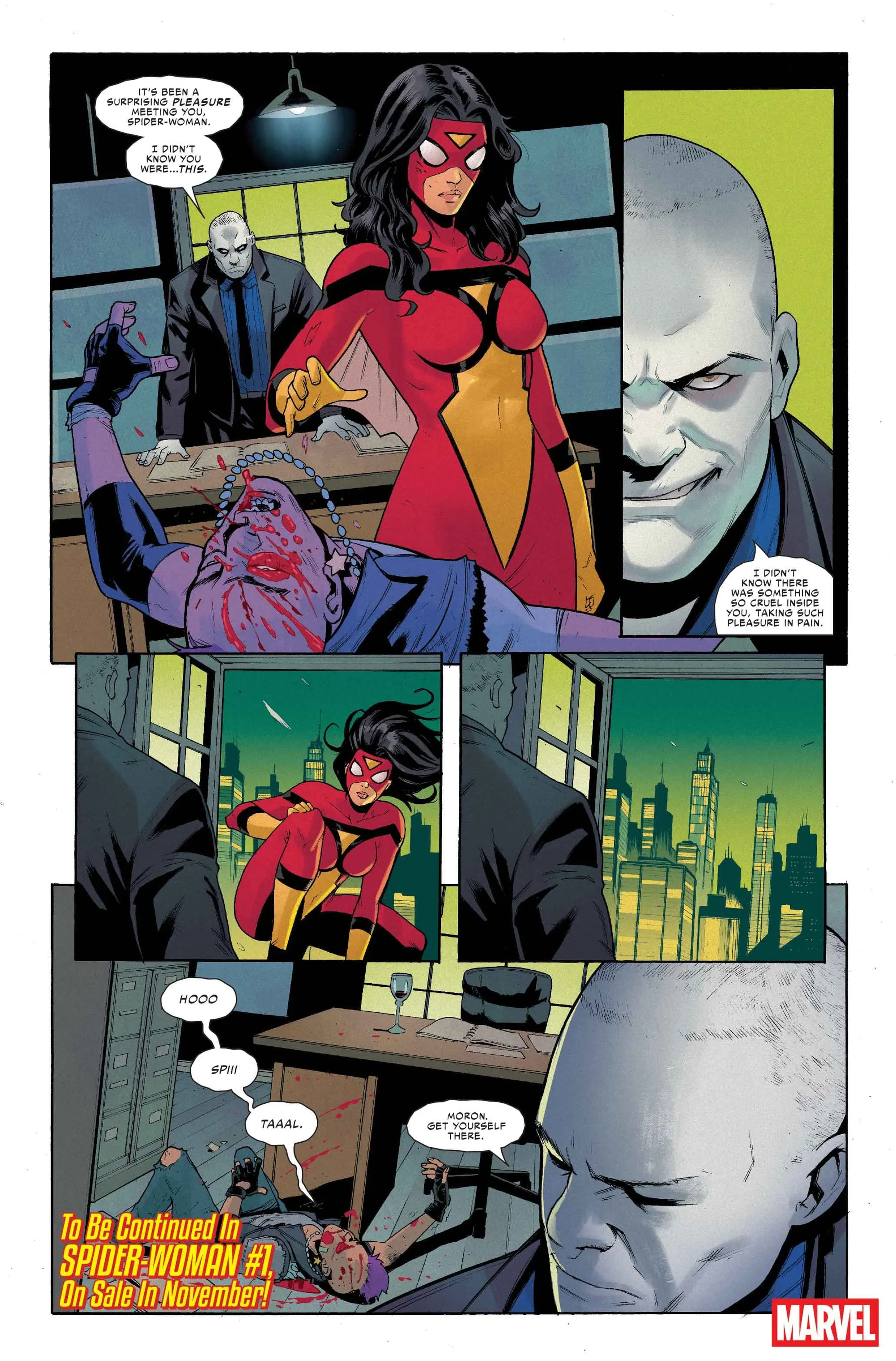SPIDER-WOMAN #1 by Dan Watters and Andrea Broccardo