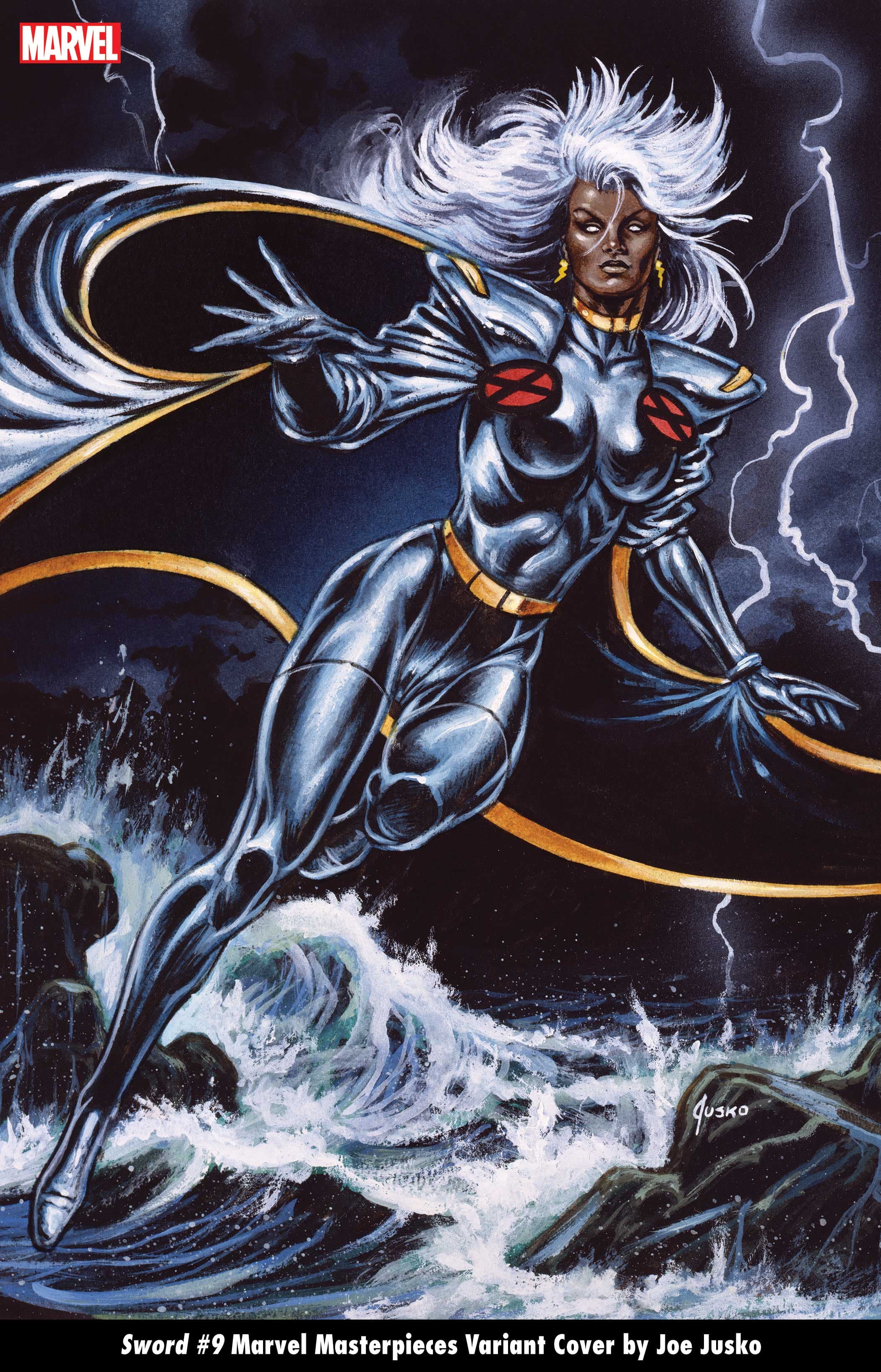 S.W.O.R.D. #9 MARVEL MASTERPIECES VARIANT COVER by JOE JUSKO