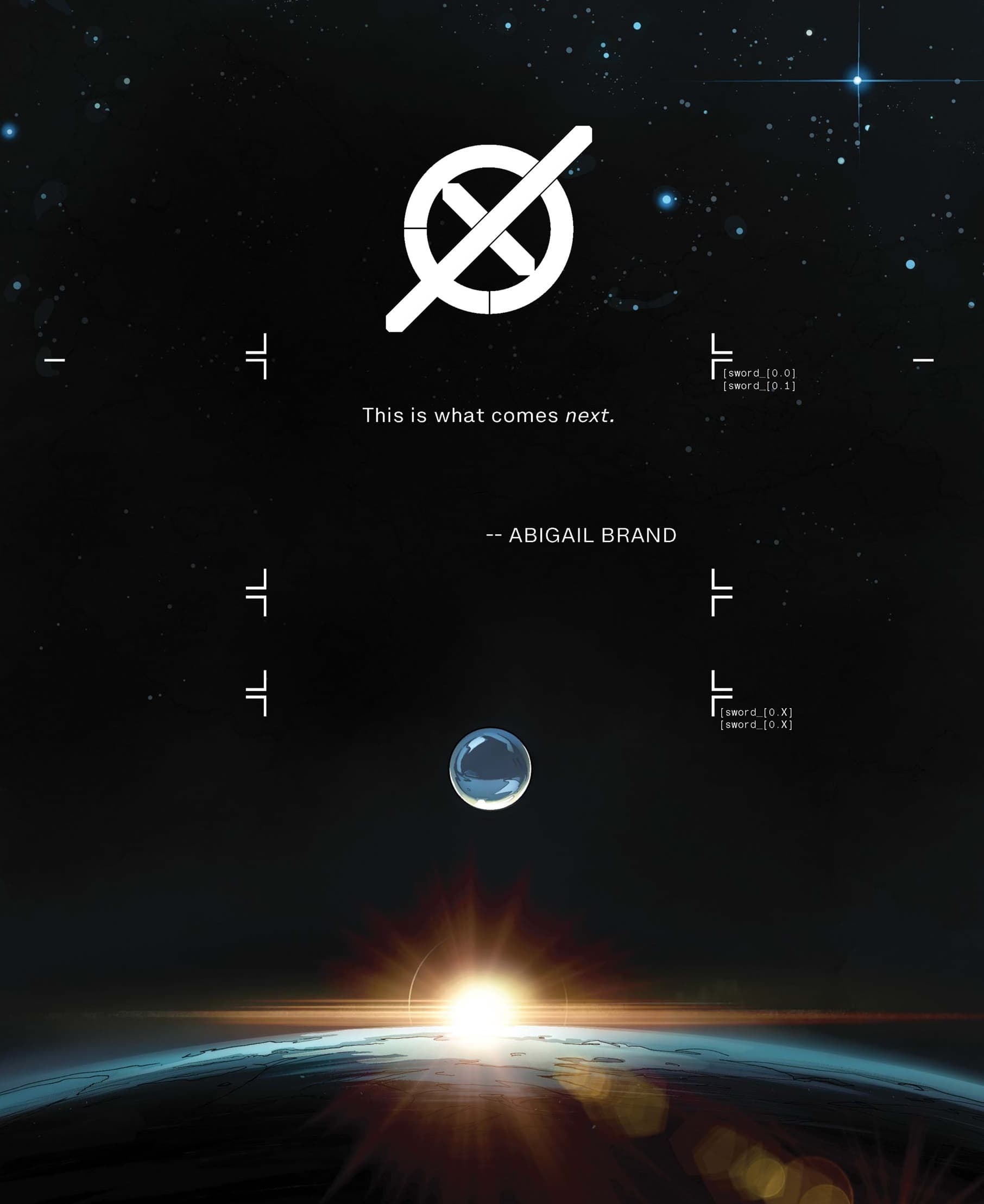 A new frontier of space in S.W.O.R.D. #1.