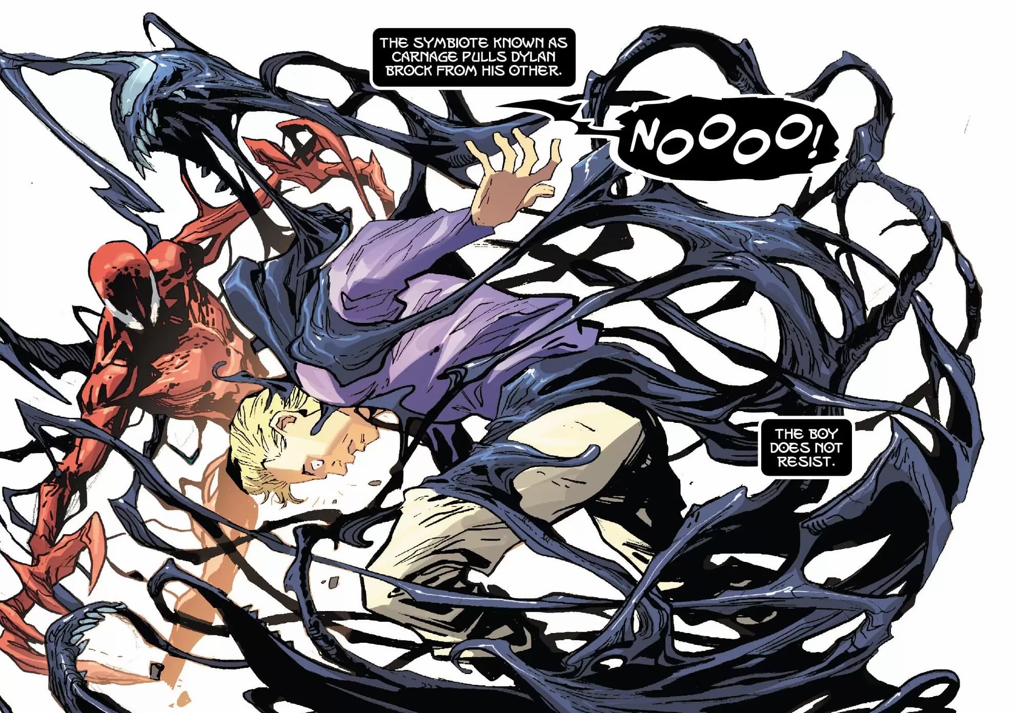 VENOM (2022) #31 artwork by Ken Lashley and Romulo Fajardo Jr.