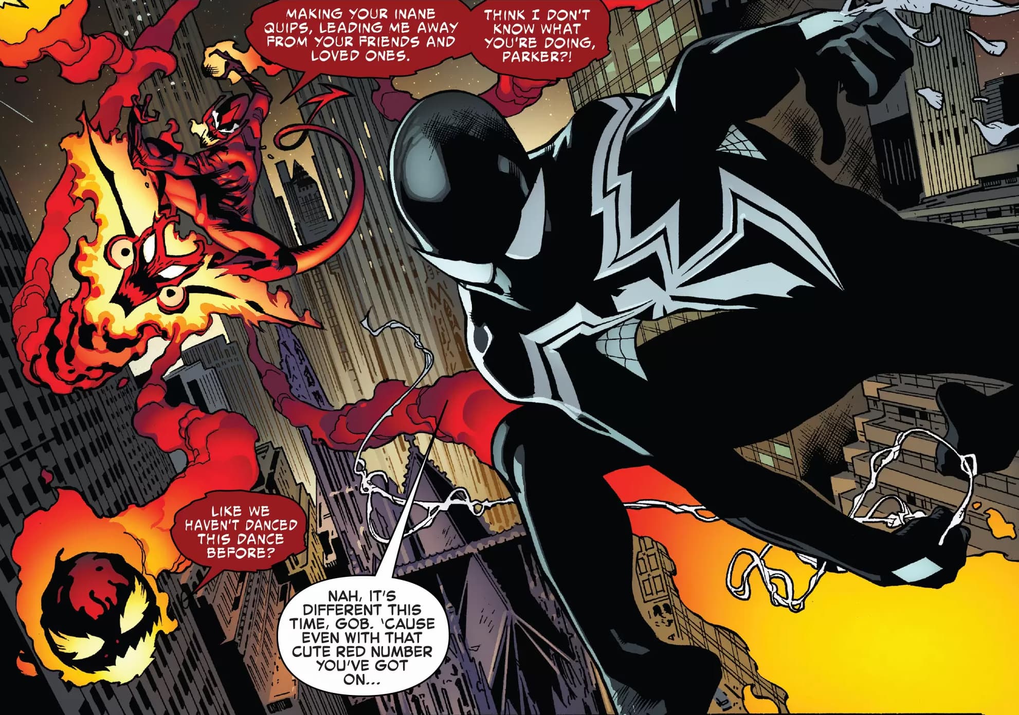 AMAZING SPIDER-MAN (2015) #800 artwork by Stuart Immonen, Wade von Grwabadger, and Marte Gracia