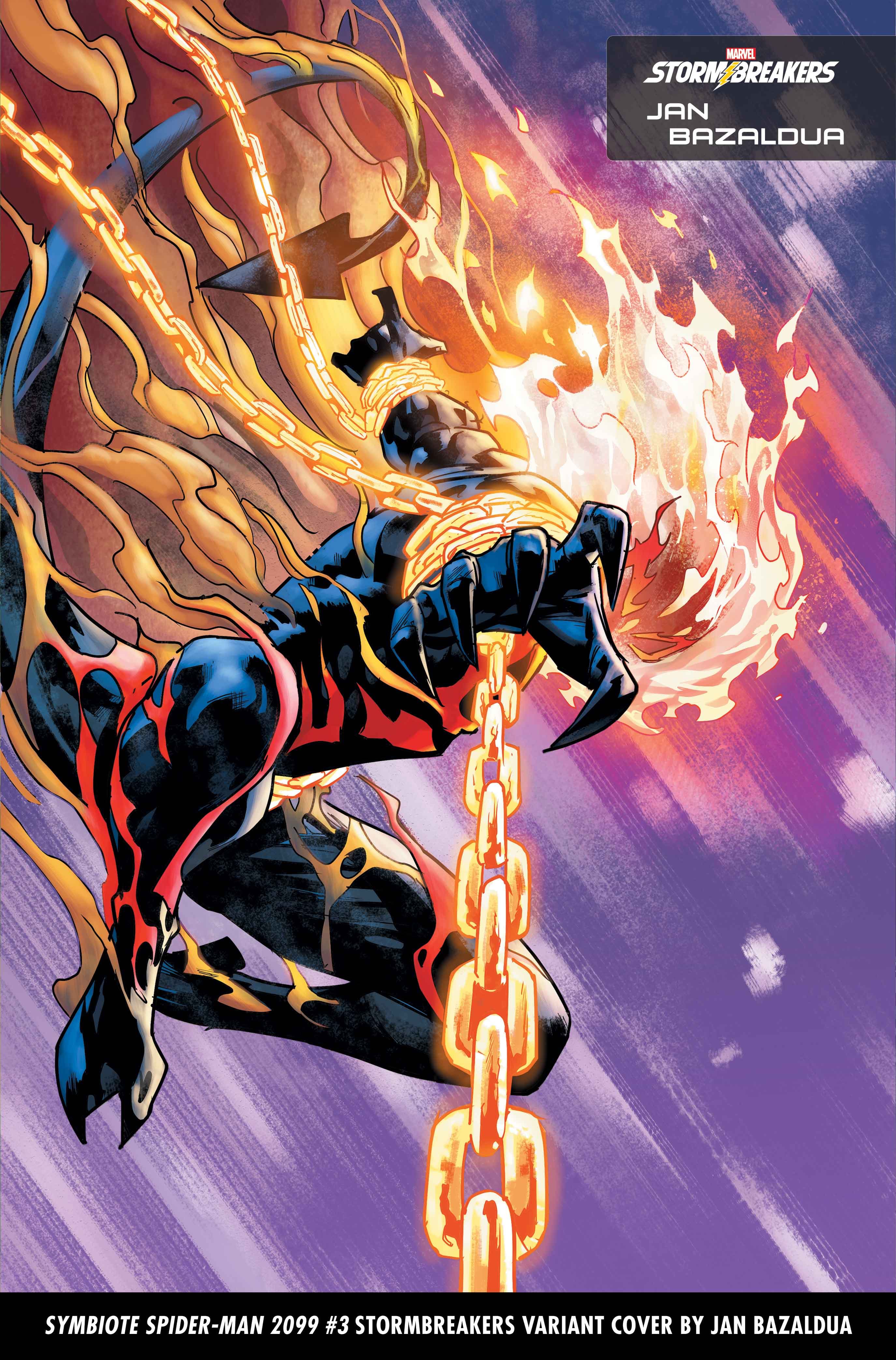 SYMBIOTE SPIDER-MAN 2099 #3 Stormbreakers Variant Cover by Jan Bazaldua