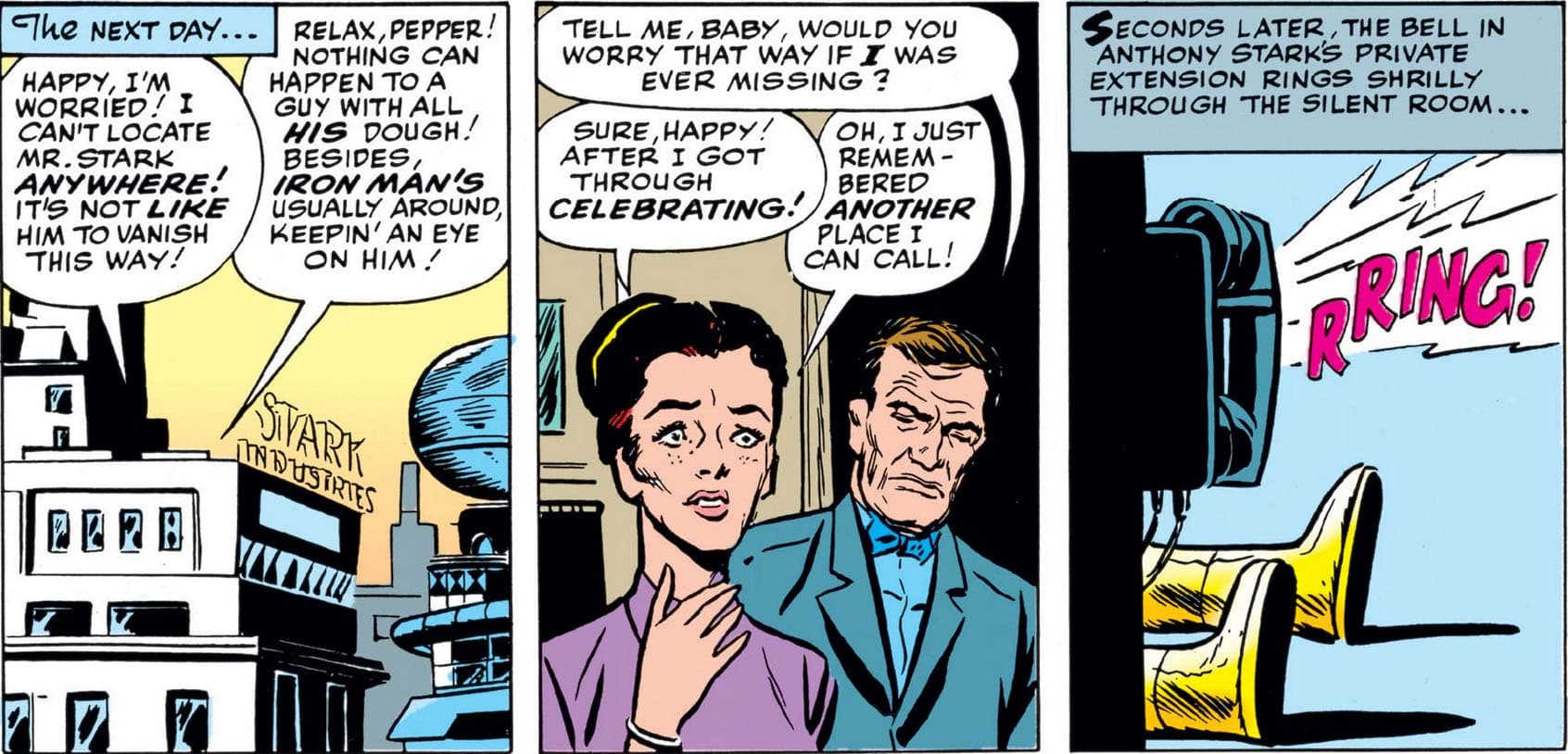 First Appearance of Stark Industries