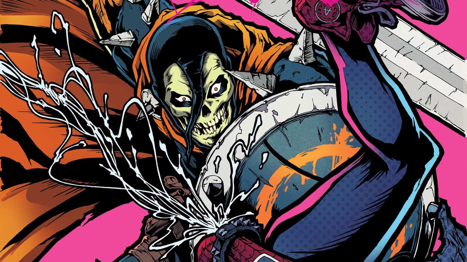 Spider-Punk #2 cover by Takashi Okazaki