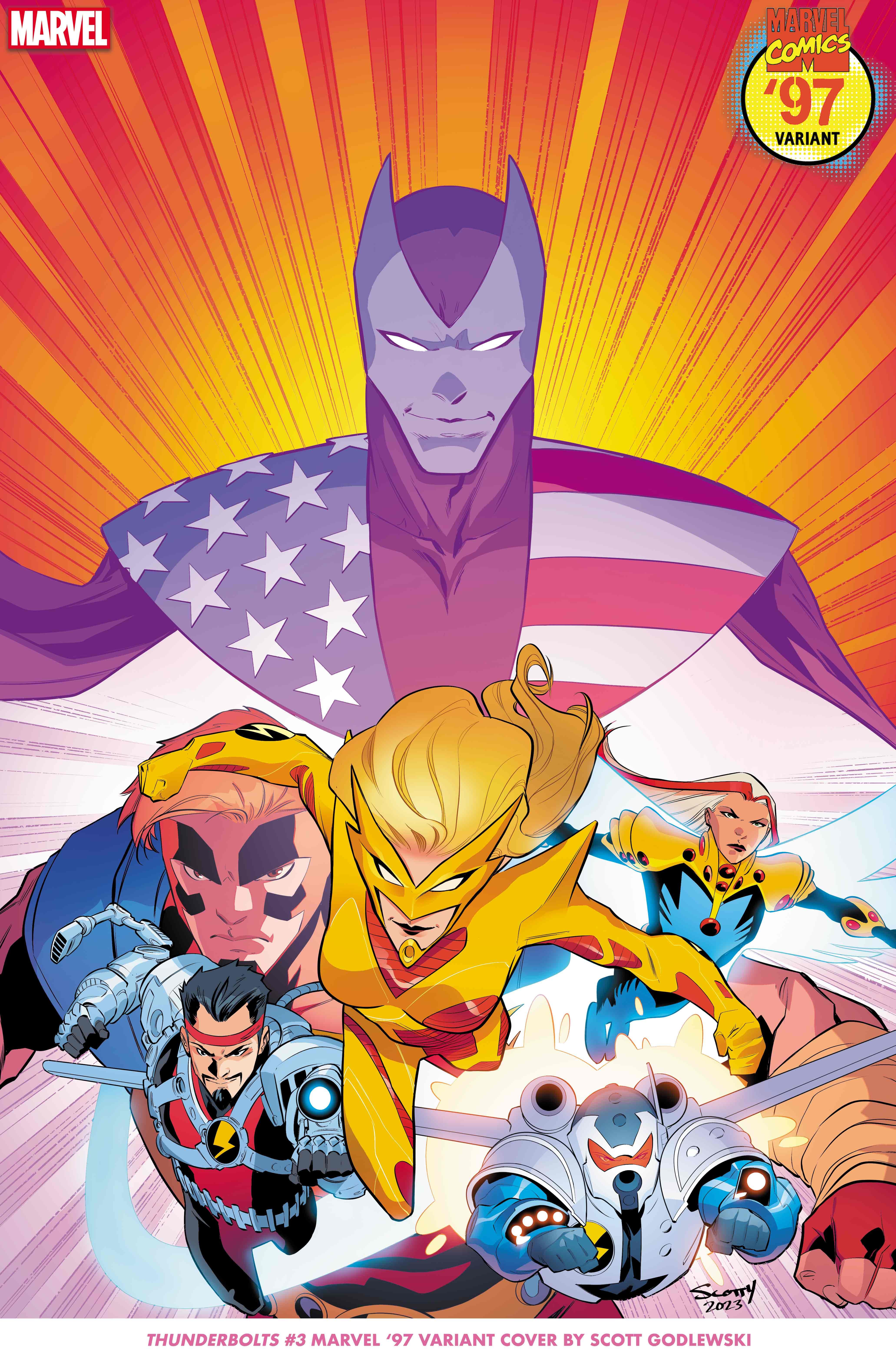 THUNDERBOLTS #3 Marvel ‘97 Variant Cover by Scott Godlewski​​​​​​​