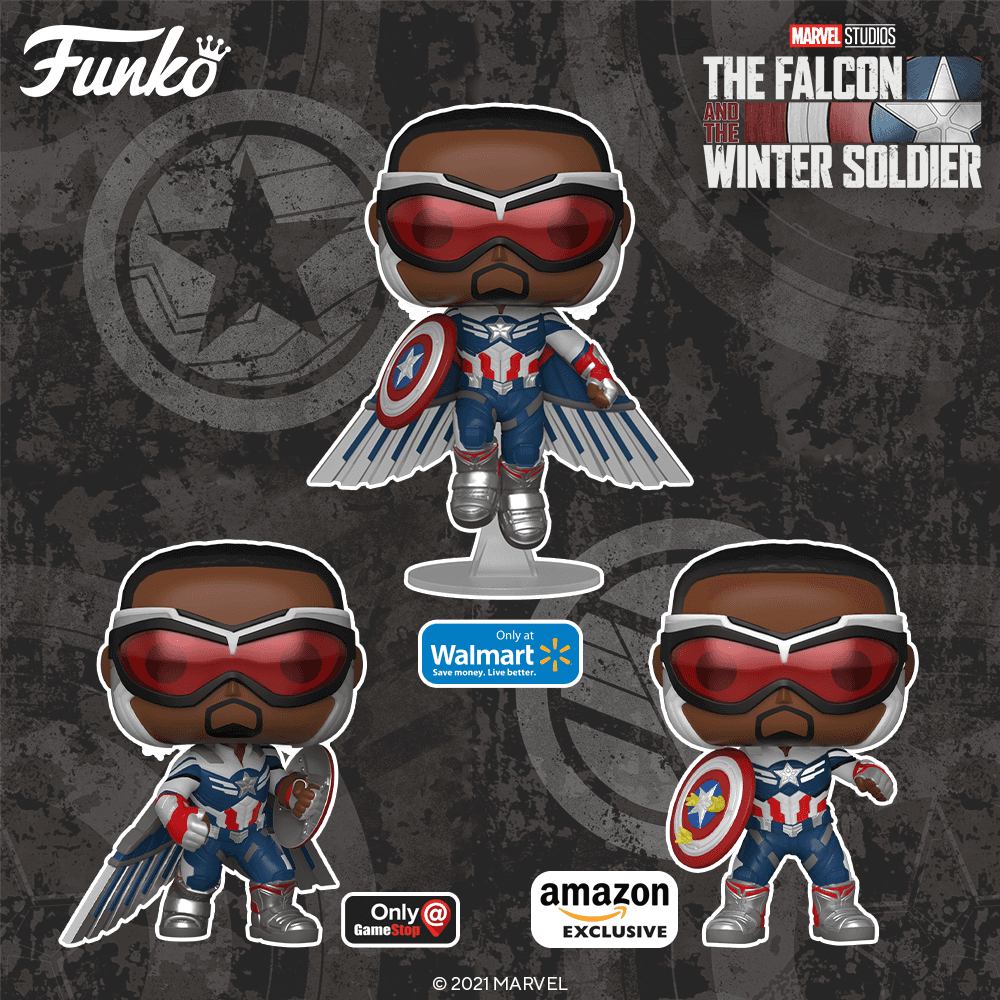 Captain America Funko Pops / Hasbro - coming soon!