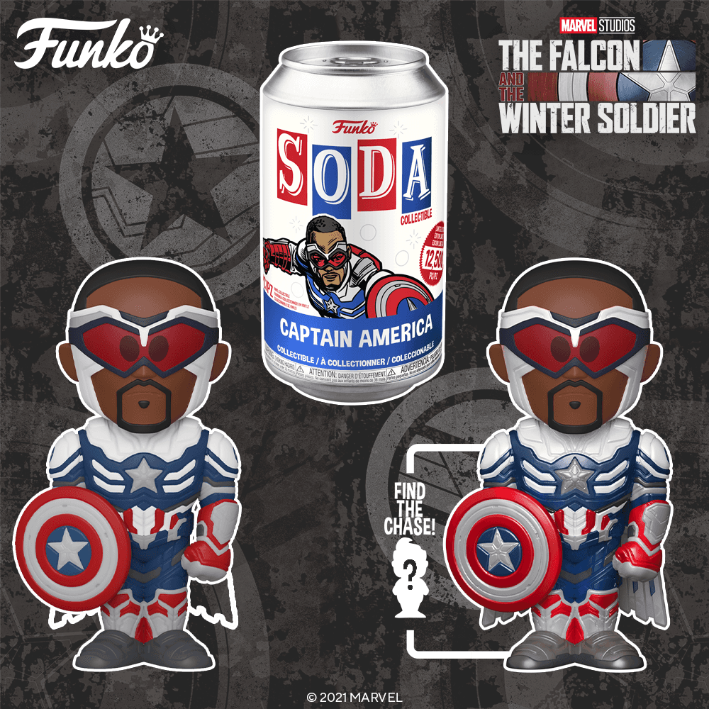 Captain America Soda Pop / Funko - coming soon!