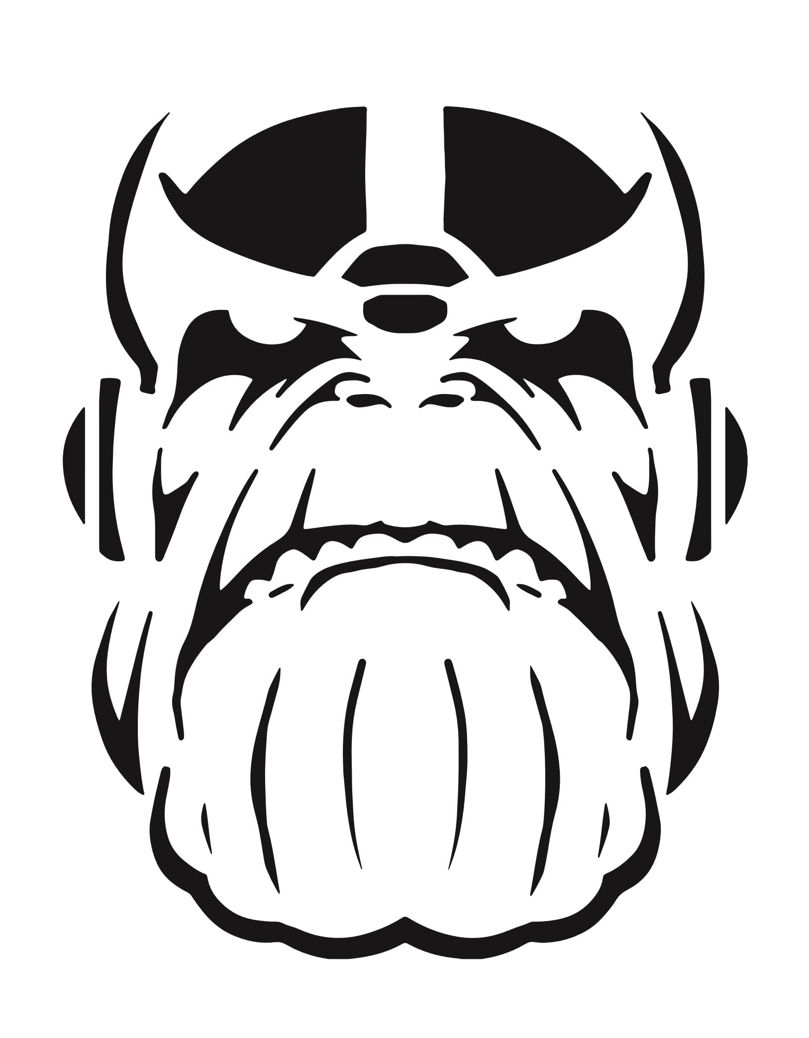 Thanos Pumpkin Stencil