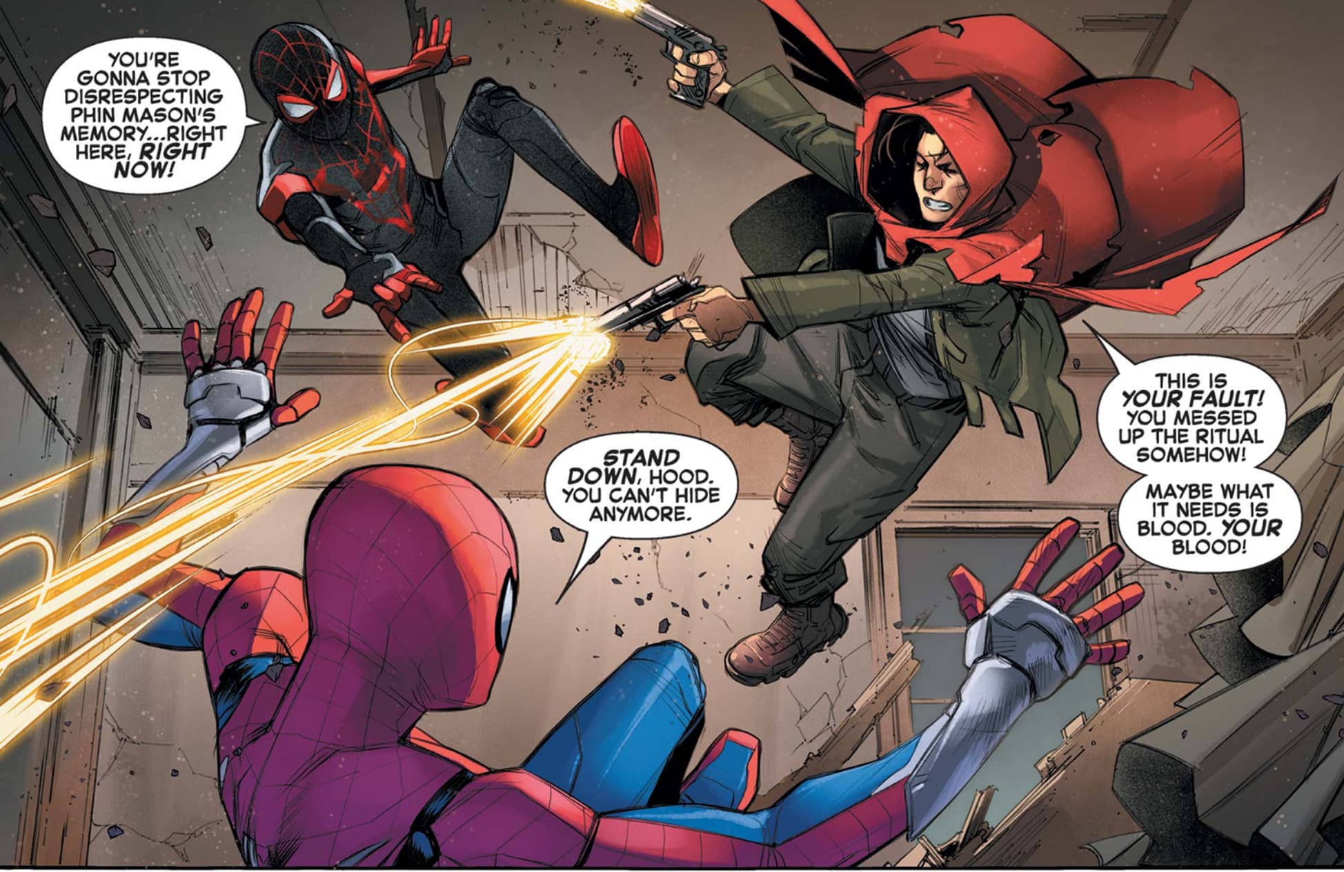 MARVEL'S SPIDER-MAN 2 (2023) #1 The Hood (Parker Robbins)