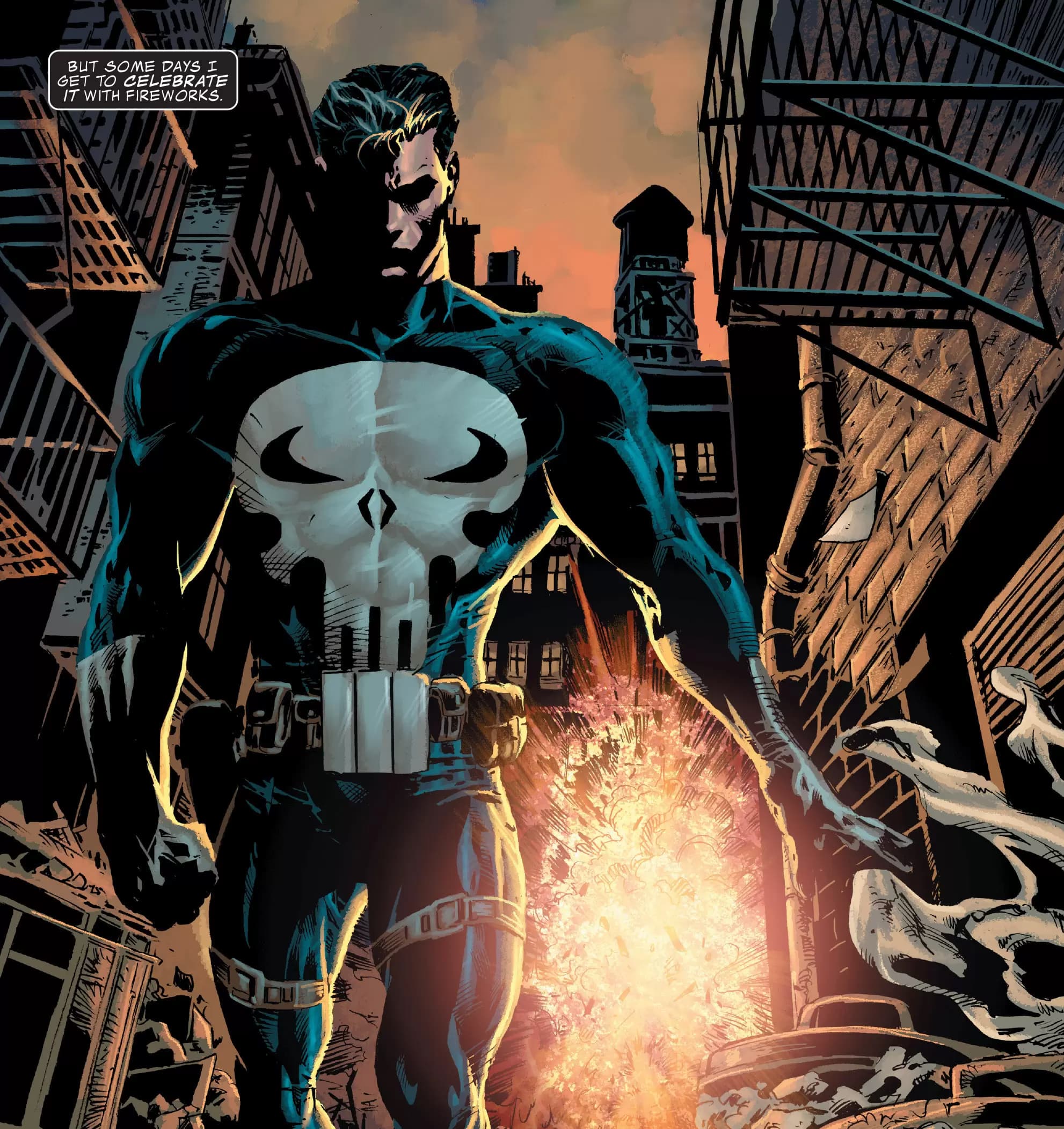 THE PUNISHER: WAR JOURNAL (2006) #4 artwork by Mike Deodato Jr. and Rain Beredo