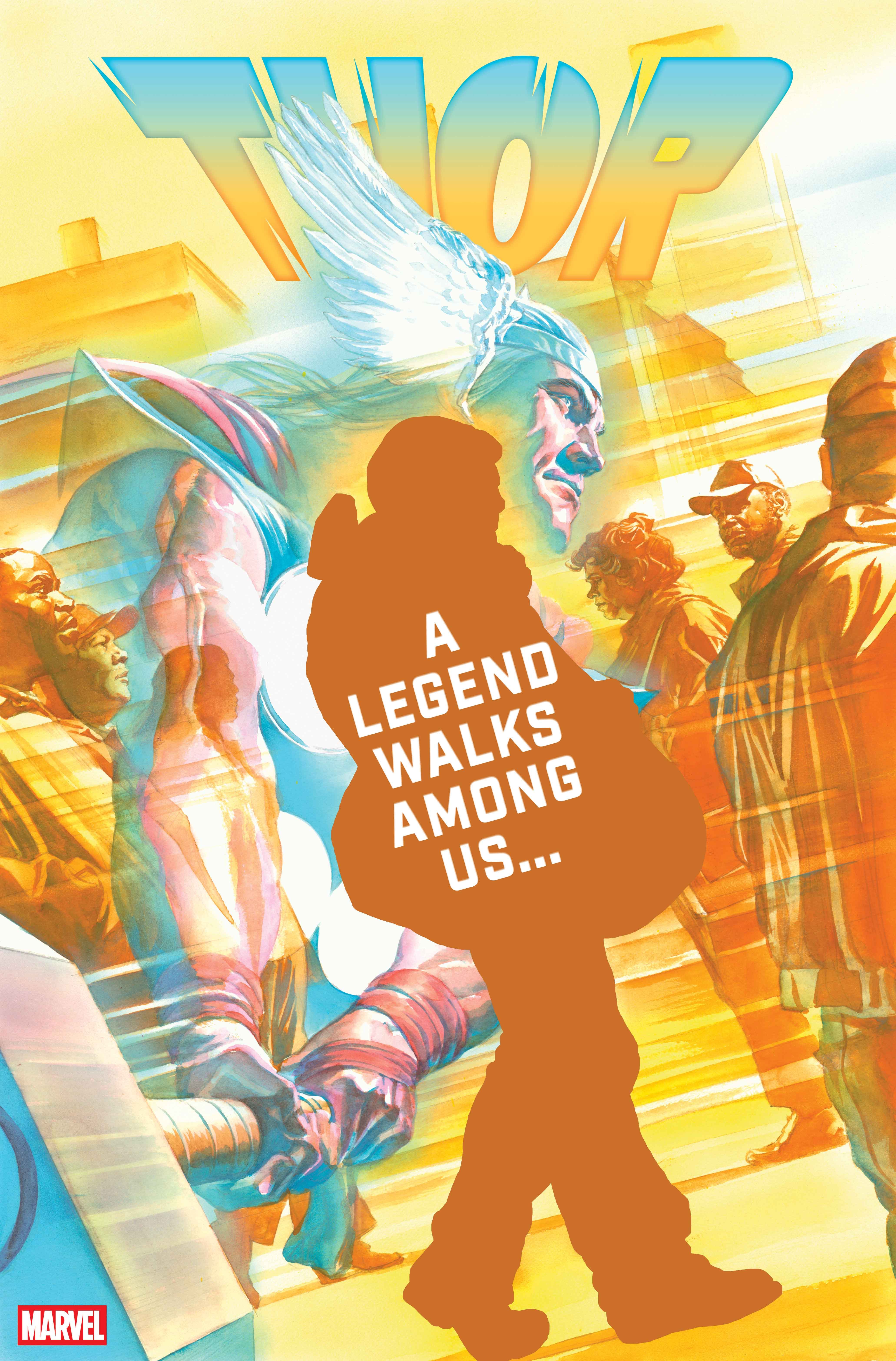 THOR #1 Cover by ALEX ROSS