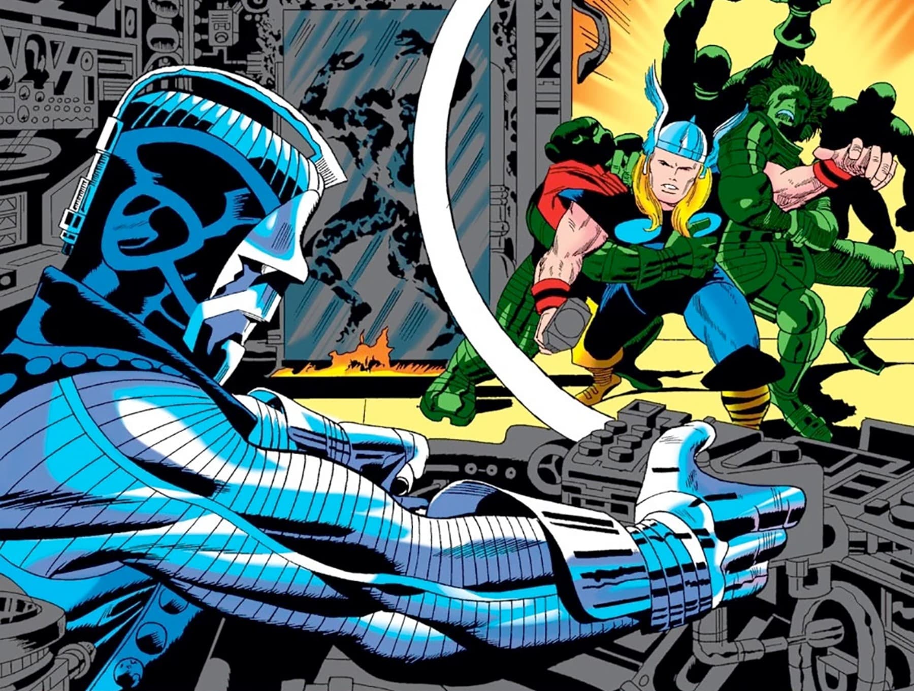 THOR (1966) #134 cover by Jack Kirby