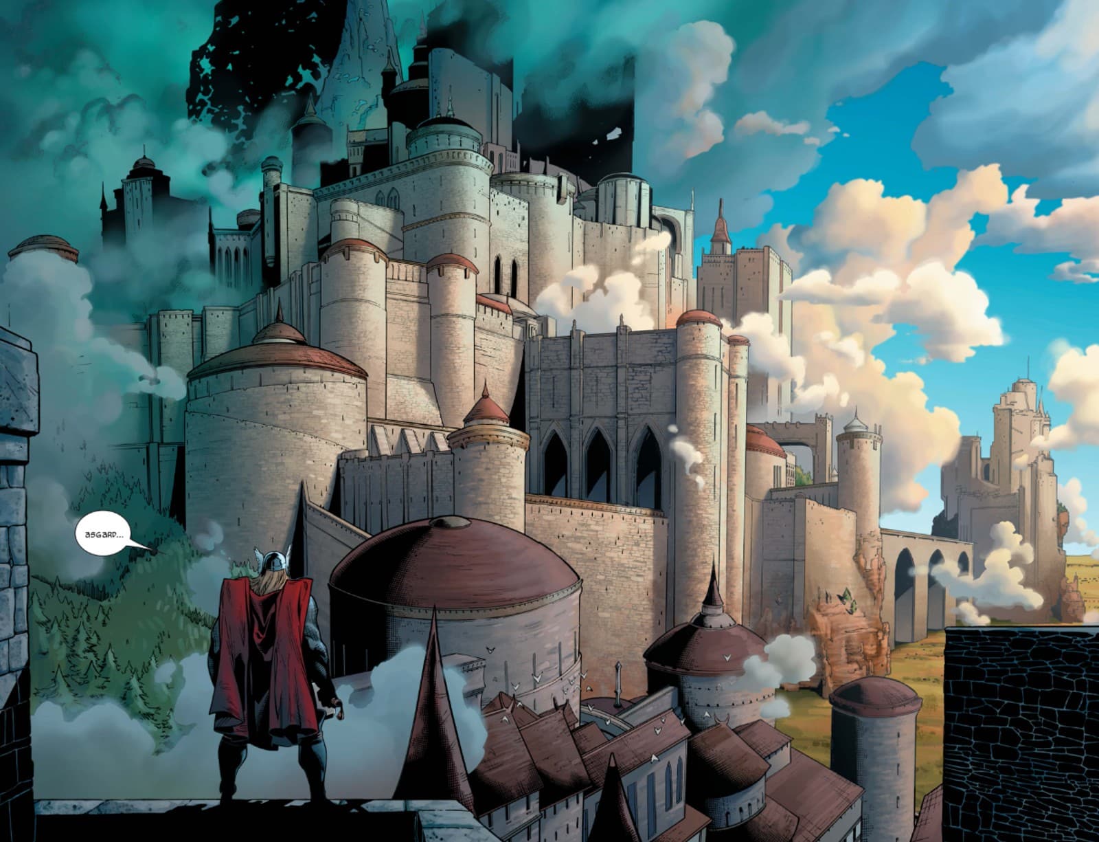 THOR (2007) #2 artwork by Olivier Coipel and Laura Martin